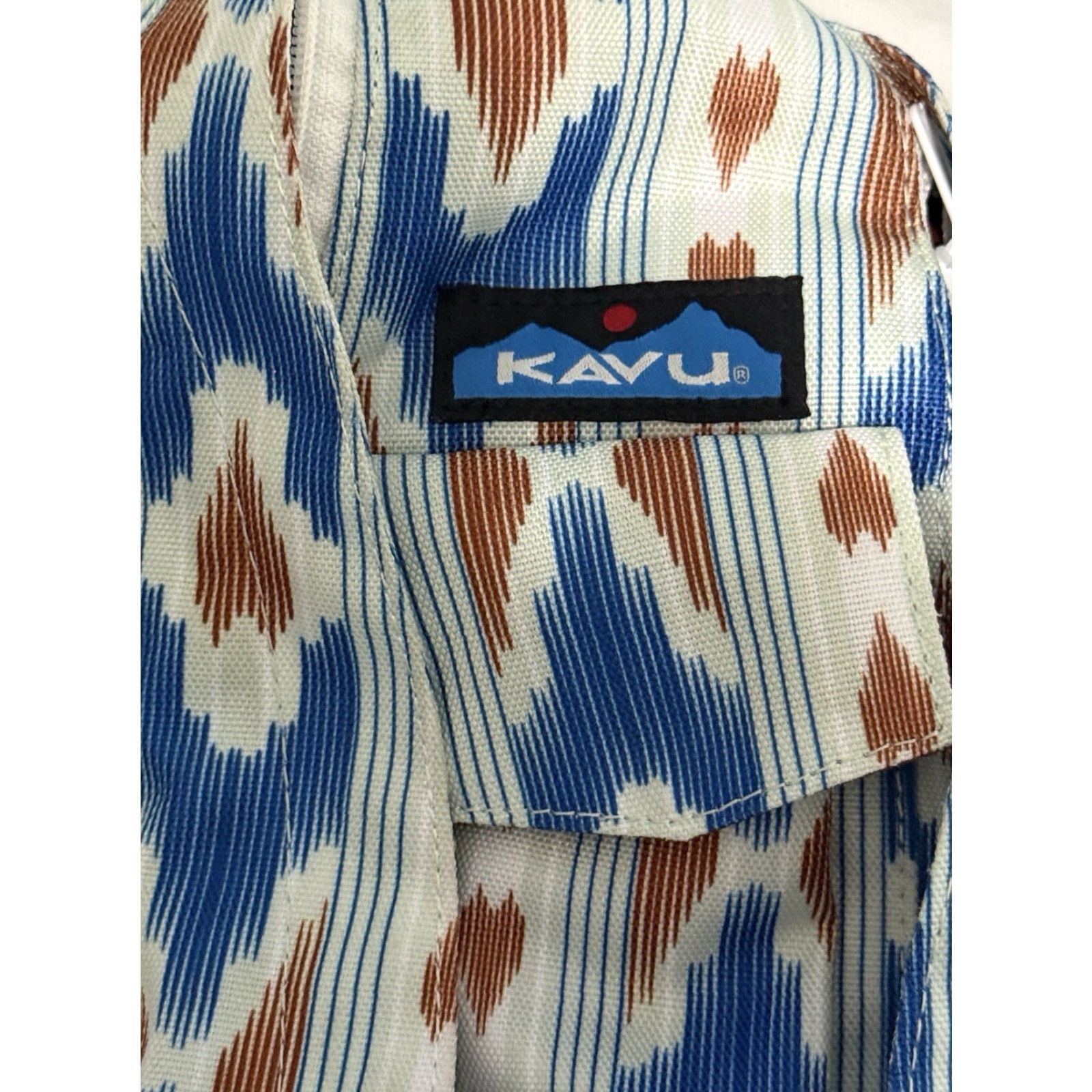 KAVU KAVU Original Rope Sling Bag Crossbody Backpack River Ikat Polyester EUC Size ONE SIZE - 2 Thumbnail