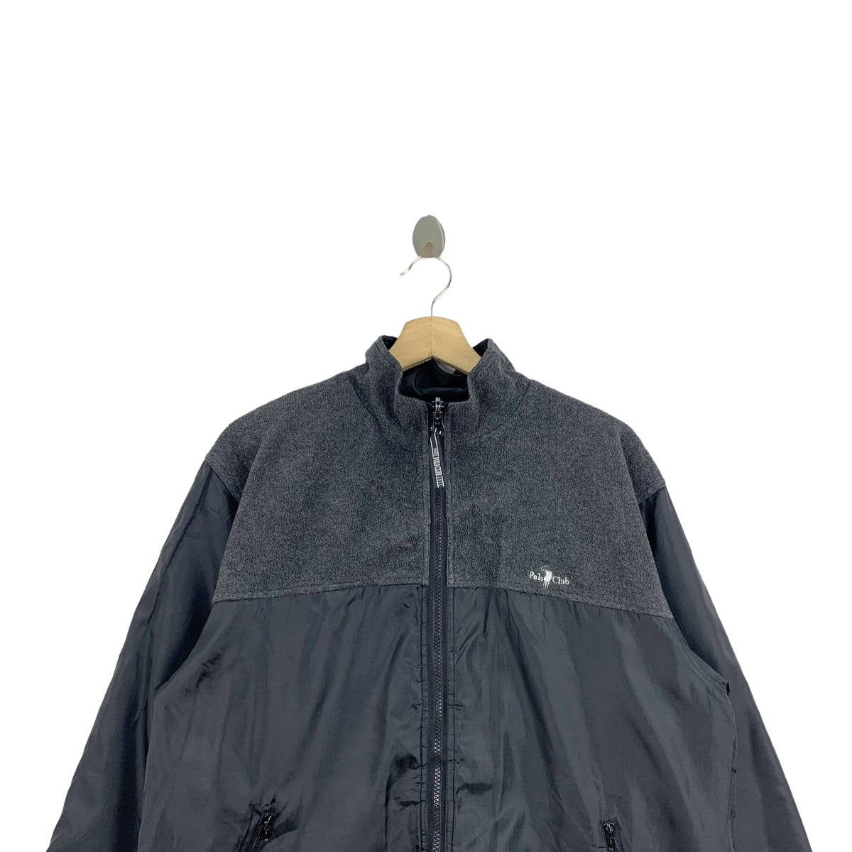 U.S. Polo Assn. × Vintage Vintage POLO CLUB Casualwear Fleece Light Jacket Sweater Size US M / EU 48-50 / 2 - 5 Thumbnail