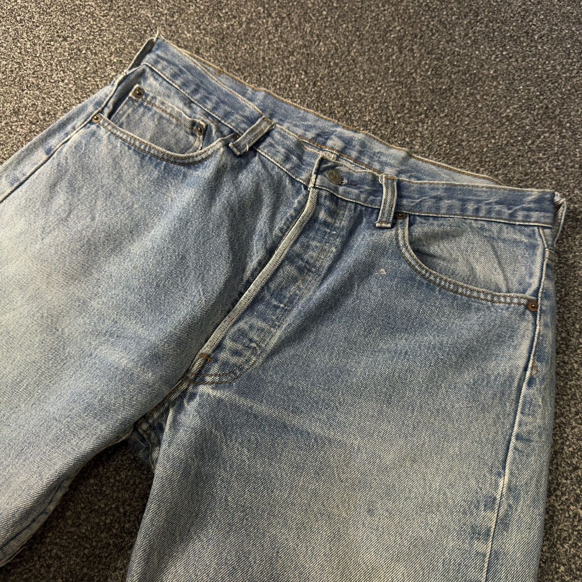 Levi's Vintage Clothing Vintage Levis 501 Aging Washed Faded Denim Made In USA W36 Size US 36 / EU 52 - 3 Thumbnail