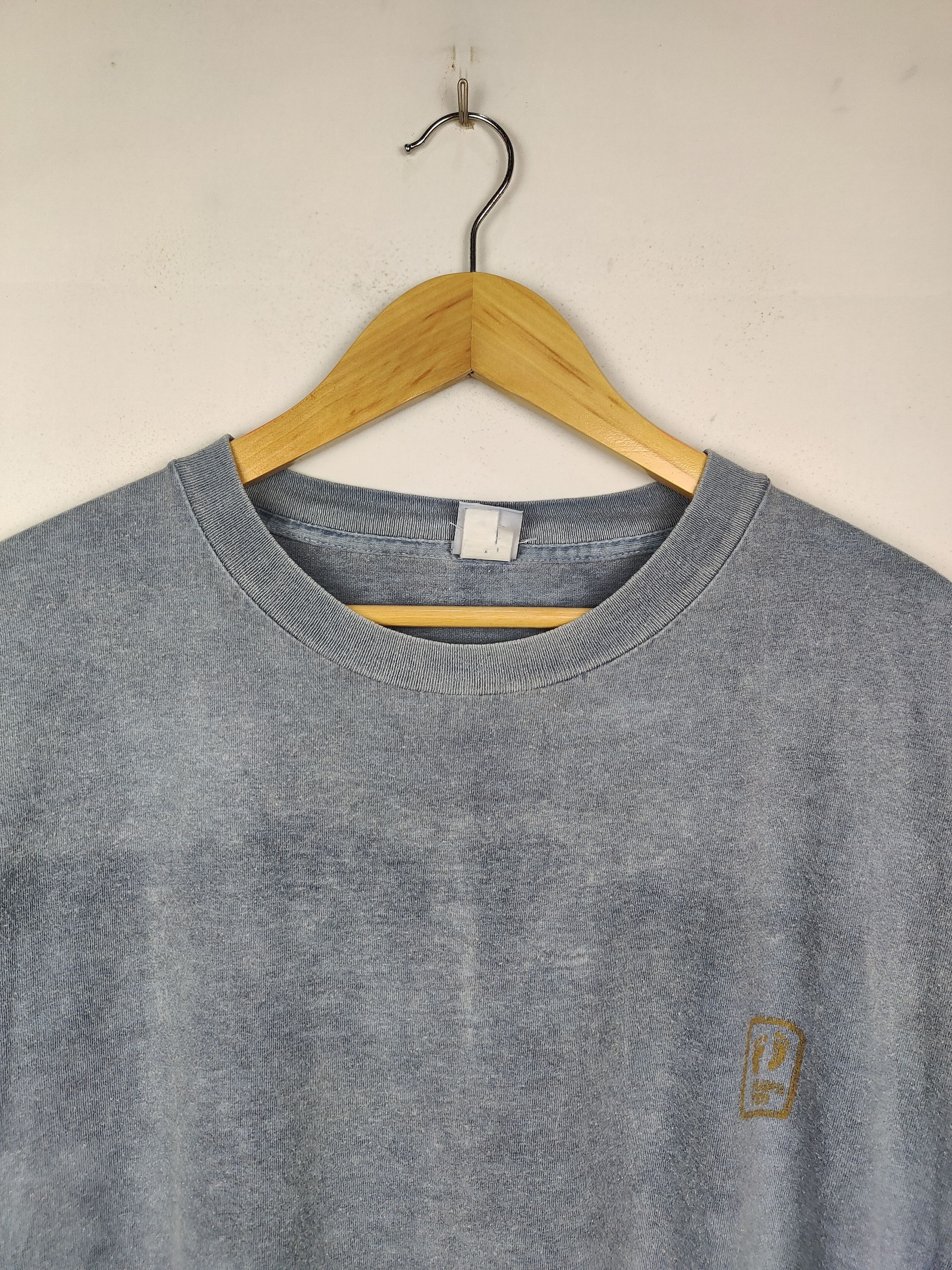 Vintage Vintage 90s Hang Ten Sunfaded Shirt Size US L / EU 52-54 / 3 - 3 Thumbnail