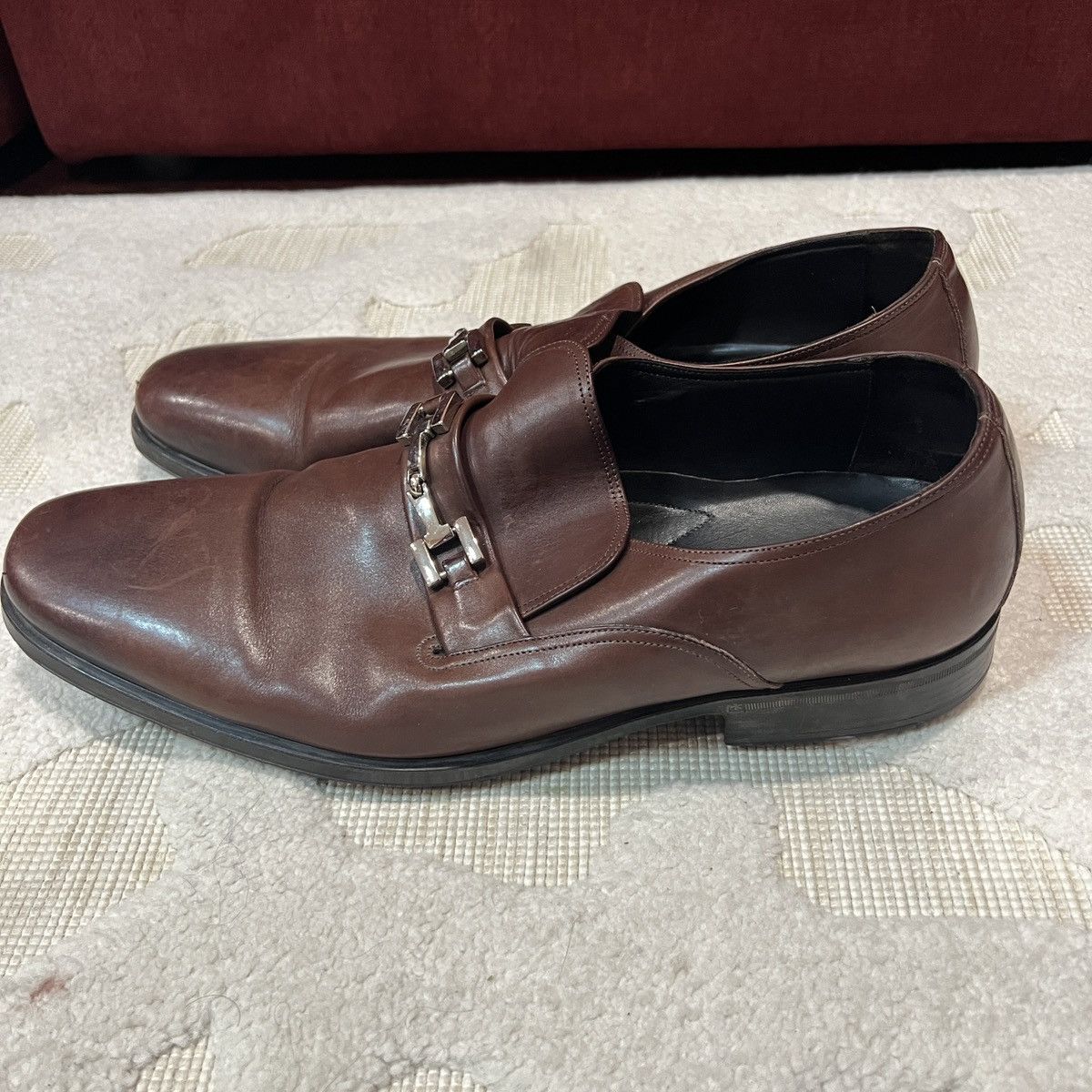Bruno Magli Bruno Magli Horsebit Loafers Size US 14 / EU 47 - 3 Thumbnail