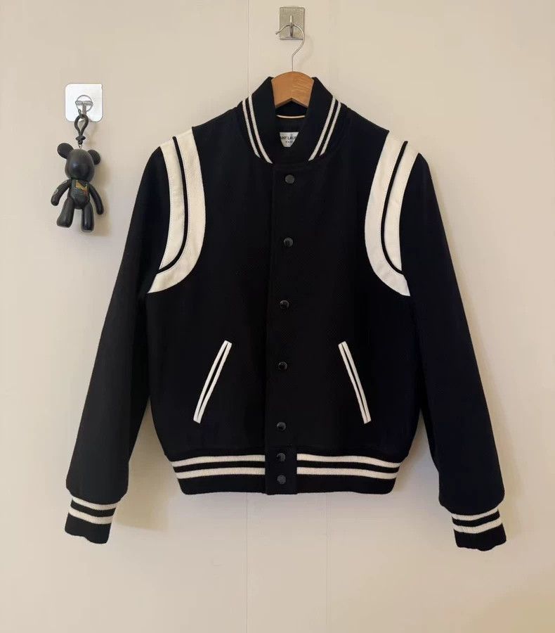 Saint Laurent Paris Saint Laurent Paris Classic baseball jacket-2506 Size US S / EU 44-46 / 1 - 1 Thumbnail