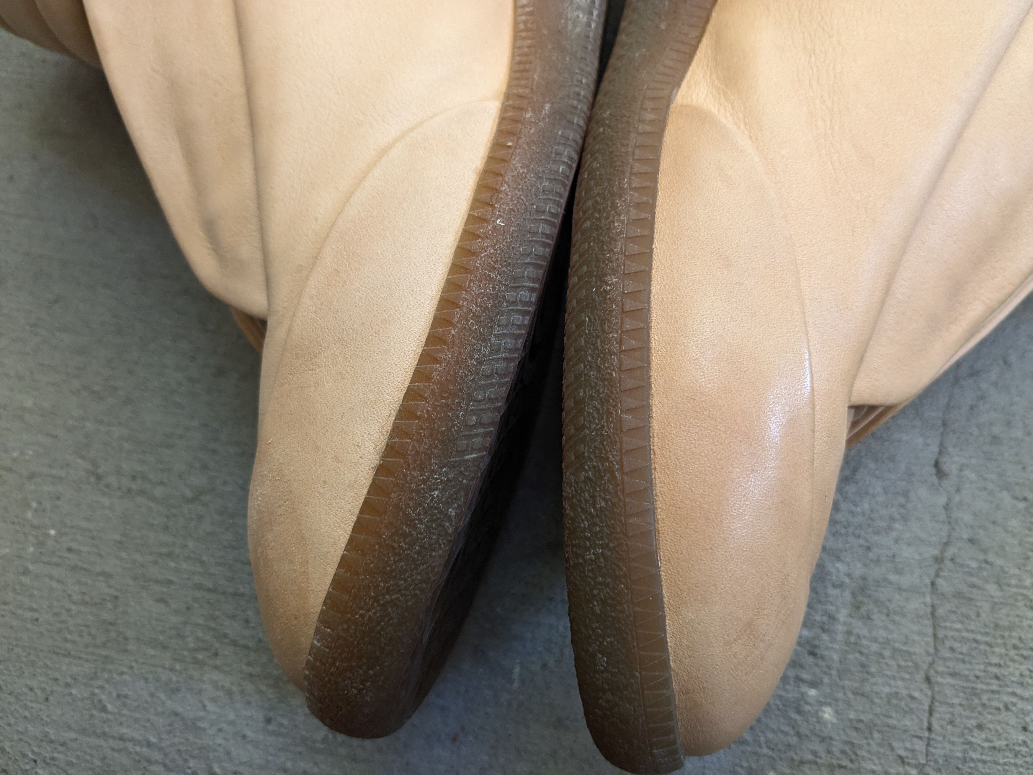 Maison Margiela Maison Margiela Future Nude Beige 14 47 Leather High Top Size US 14 / EU 47 - 13 Thumbnail