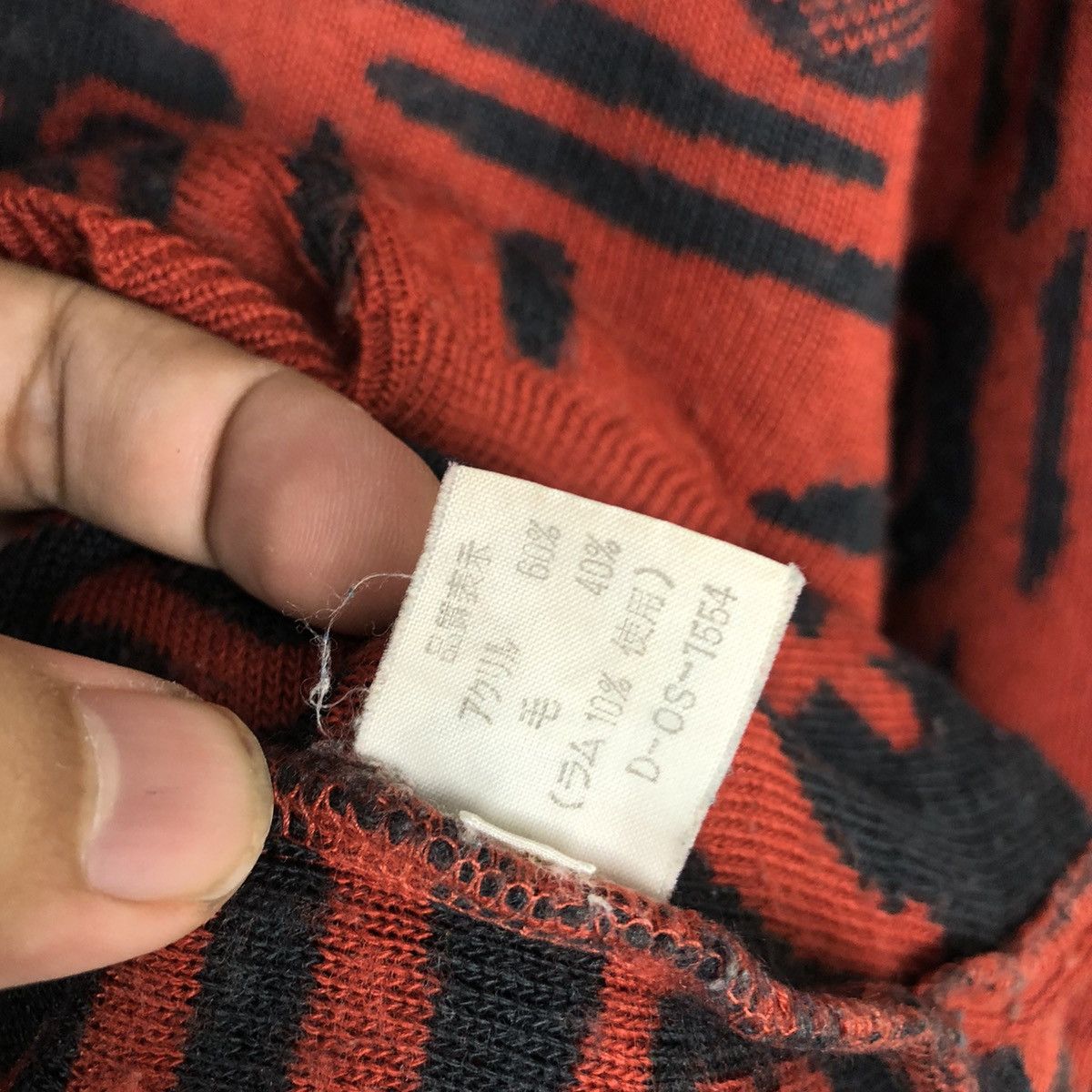 Homespun Knitwear × Japanese Brand × Vintage ALB Orange art vintage Knitwear #A687 Size S / US 4 / IT 40 - 12 Thumbnail