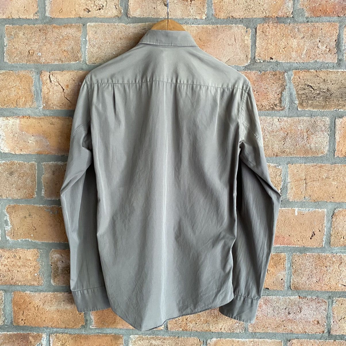 Lad Musician LAD MUSICIAN Taupe Long Sleeve Button-Up Shirt Size US S / EU 44-46 / 1 - 2 Thumbnail