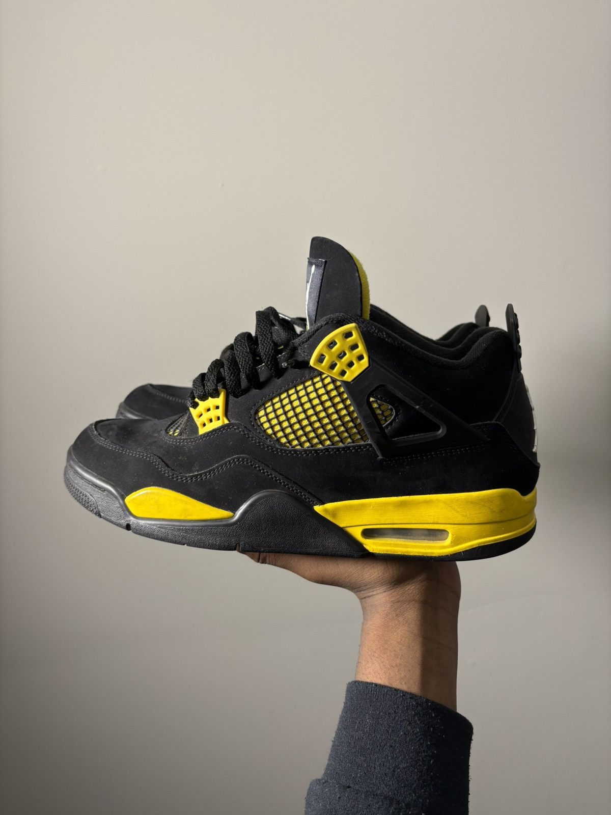 Nike NIKE 4’s thunder Size US 11 / EU 44 - 2 Thumbnail