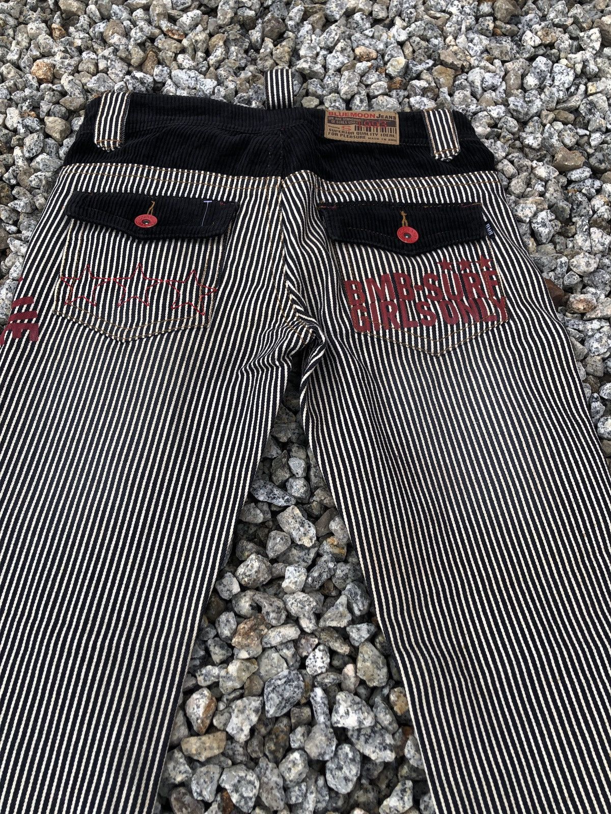 Blue Blue Japan × Japanese Brand RARE Blue Moon Stripe Tactical Jeans Denim jeans vintage🔥 Size US 30 / EU 46 - 11 Thumbnail