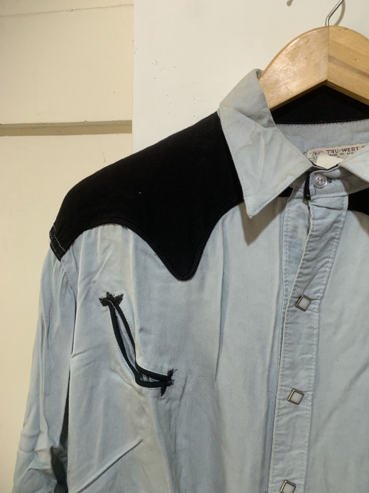 Rockmount Ranch Wear Vintage Rockmount Ranchwear Western Denim Shirt Size US M / EU 48-50 / 2 - 11 Thumbnail