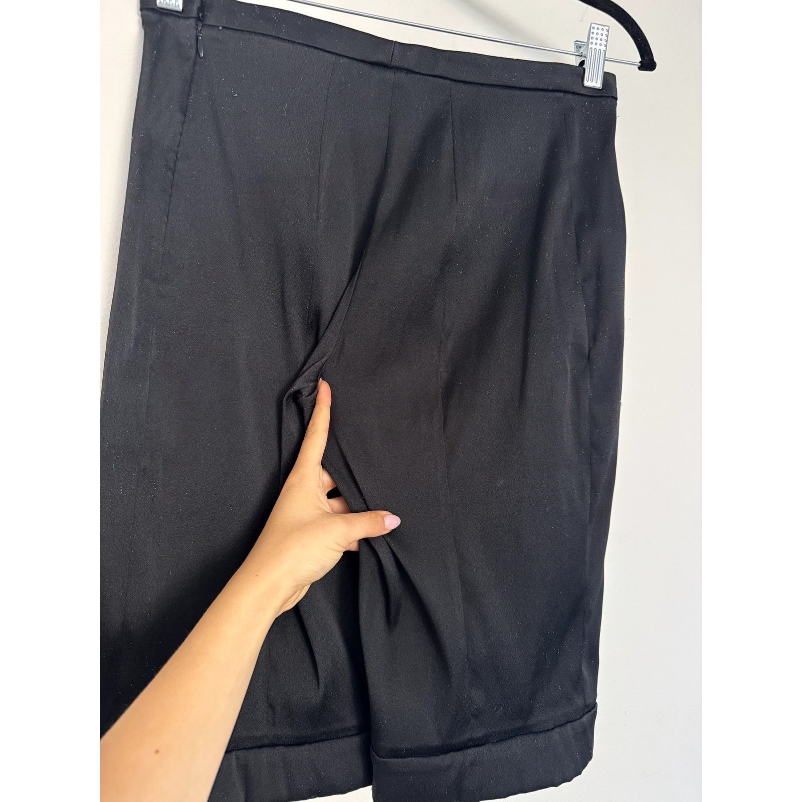 Prada Prada Black Stretch-Jersey Biker Shorts Size US 32 / EU 48 - 3 Thumbnail