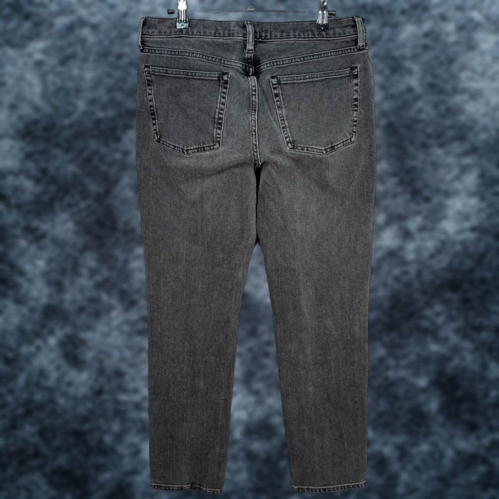 Everlane Everlane Jeans Mens 31x30 Slim Denim Gray Cotton Blend 5-Pocket Tapered Regular Rise Mid Vintage: No Size US 31 - 1 Thumbnail