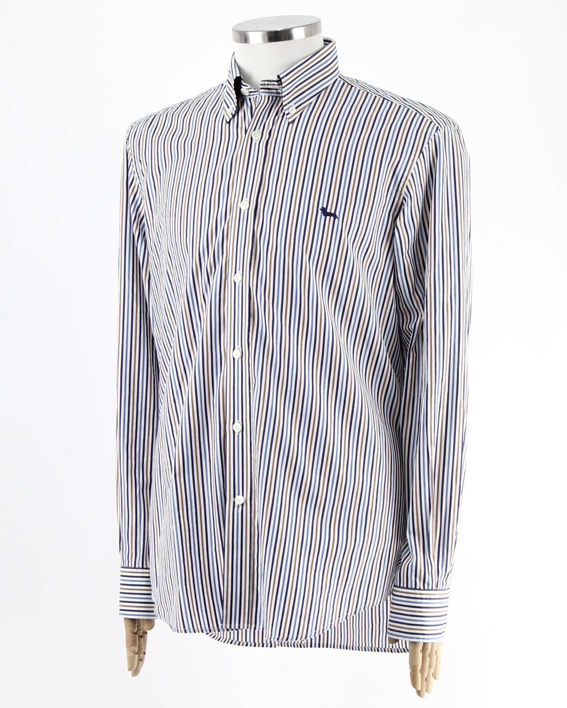 Harmont & Blaine HARMONT&BLAINE Striped shirt with logo Size US XL / EU 56 / 4 - 3 Thumbnail