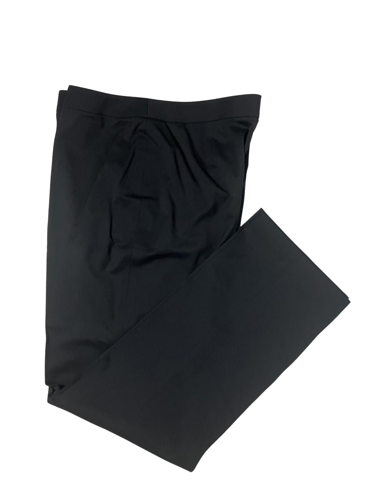 Other Lafayette 148 Black Wool Pants Size 14 Tailored Size 38R - 2 Thumbnail