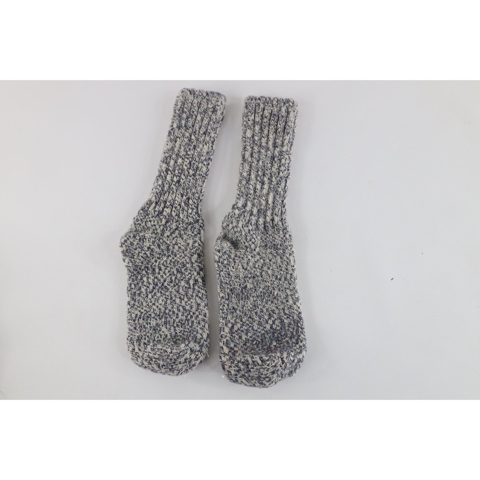 Vintage Vintage 90s Streetwear Wool Blend Knit Hiking Boot Socks Size ONE SIZE - 5 Thumbnail