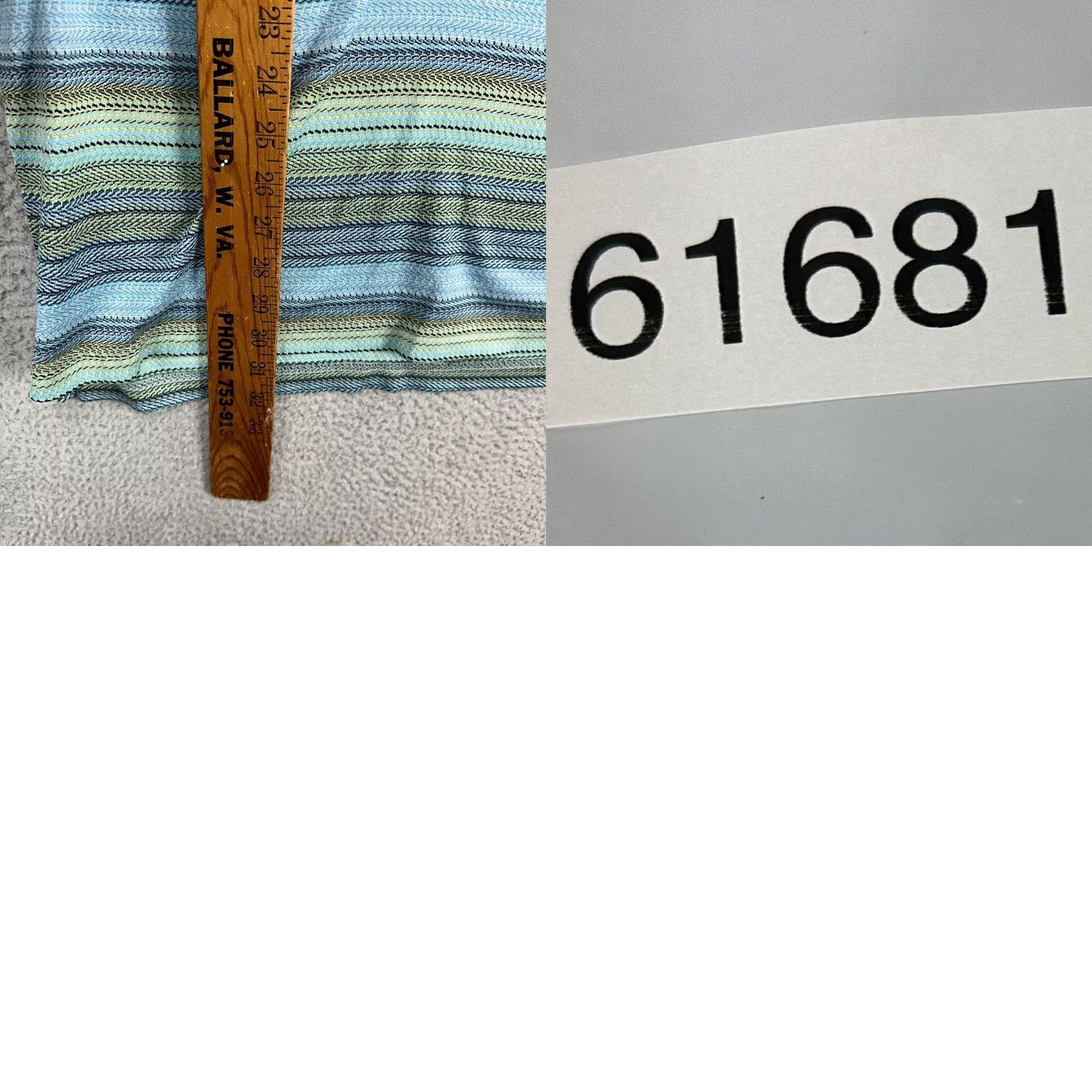 Vintage VINTAGE Tehama Shirt Polo Mens XL Blue Green Striped Pima Cotton Knit Rugby Outdoor Casual Size US XL / EU 56 / 4 - 8 Thumbnail