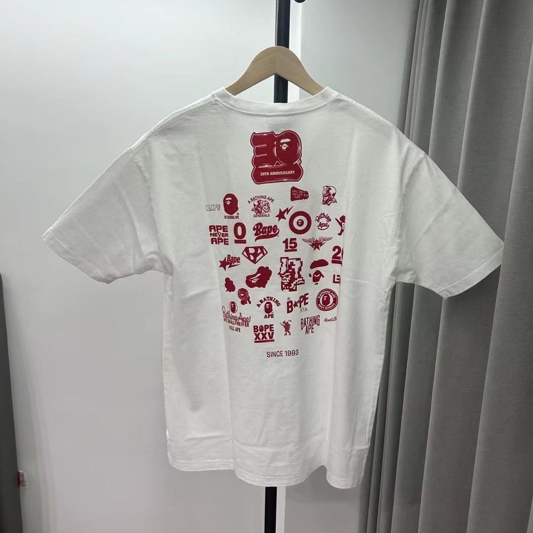 Bape BAPE 30TH ANNIVERSARY TEE Size US XXL / EU 58 / 5 - 2 Thumbnail