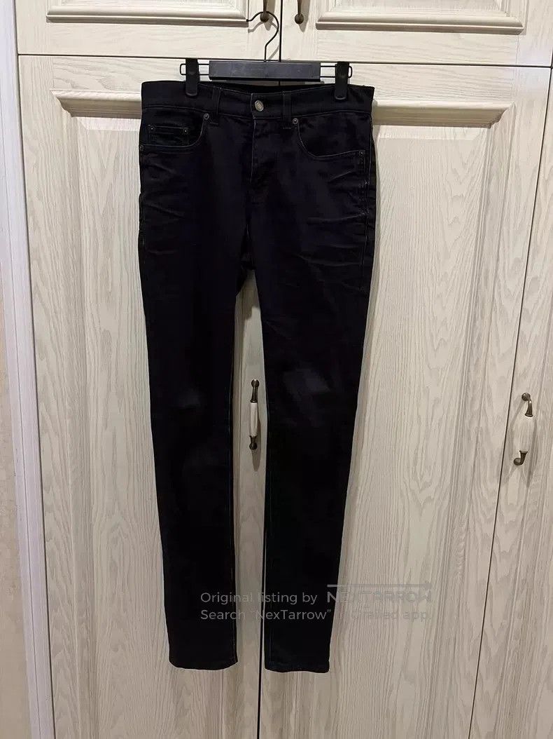 Saint Laurent Paris Saint Laurent Black New Tag Jeans D24. Size US 29 - 1 Thumbnail