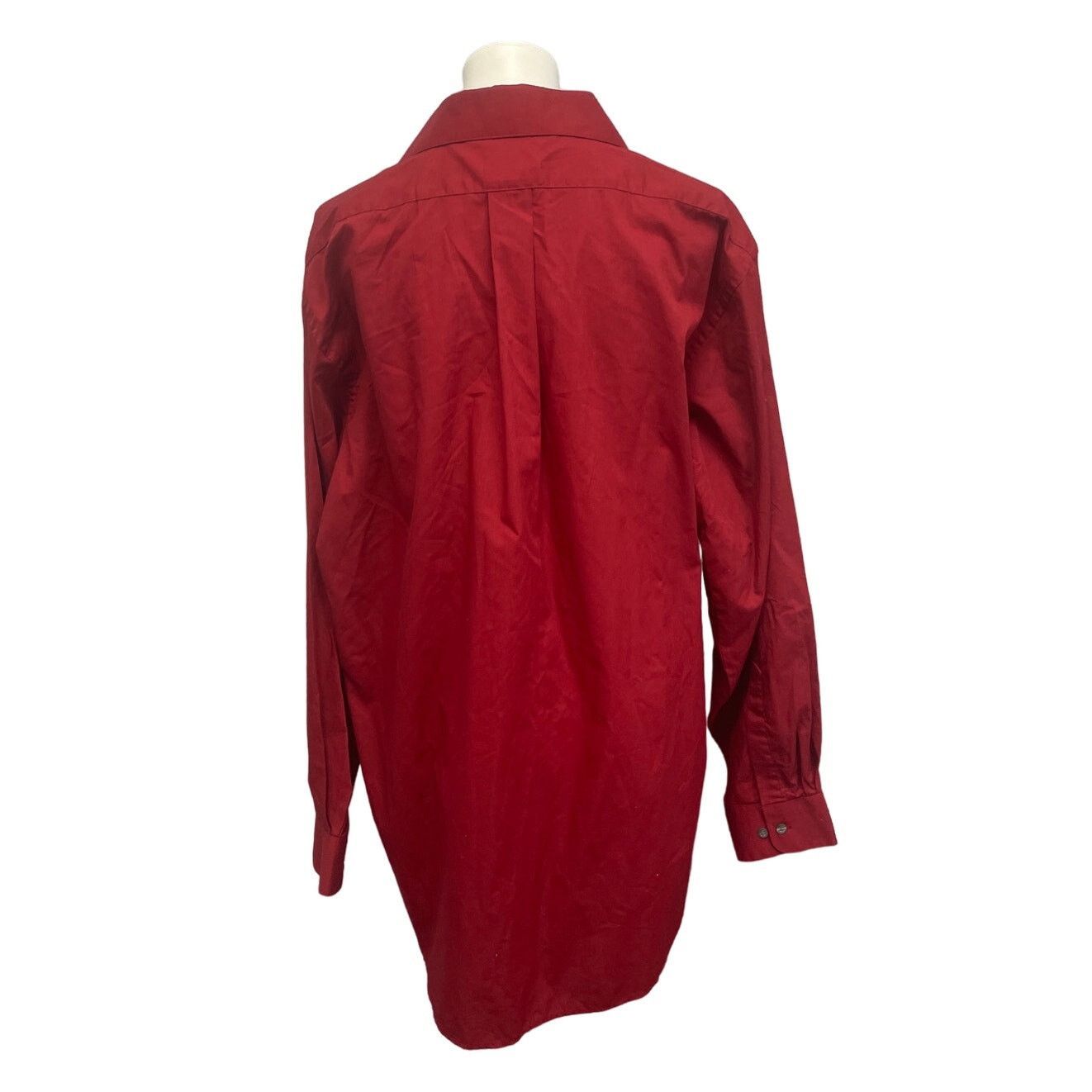 Van Heusen Van Heusen Mens XL PolyCotton Long Sleeve Button Up Shirt Size US XL / EU 56 / 4 - 4 Thumbnail