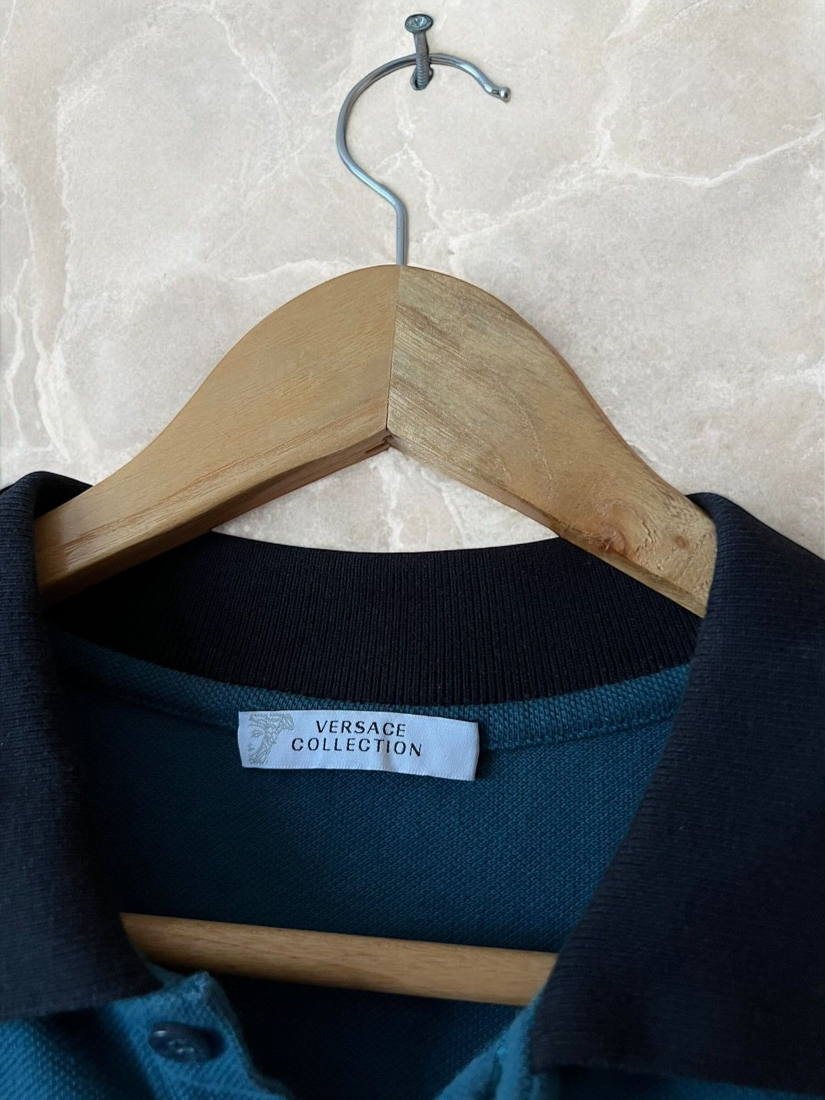 Versace VERSACE COLLECTION Big MEDUZA POLO tee T shirt gianni logo Size US L / EU 52-54 / 3 - 3 Thumbnail