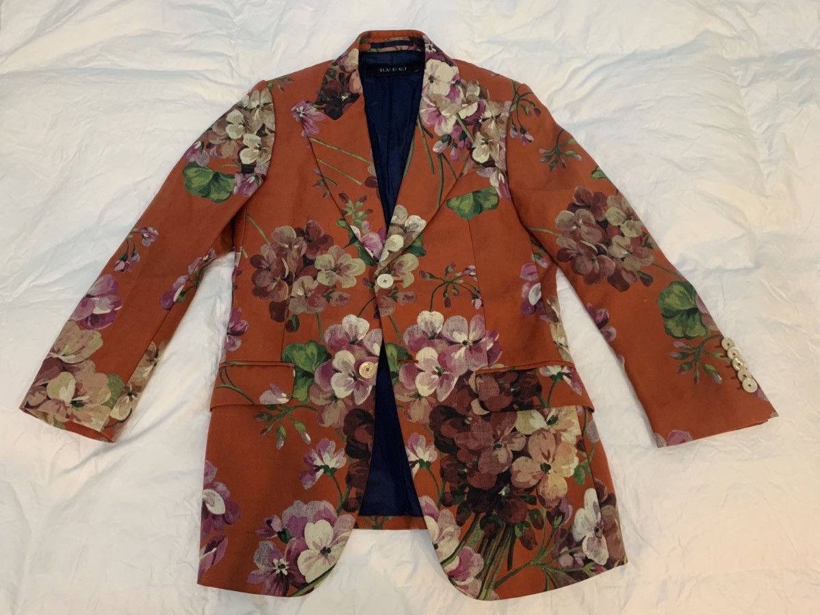 Gucci Gucci Bloom Suit RARE Size 46R - 2 Thumbnail