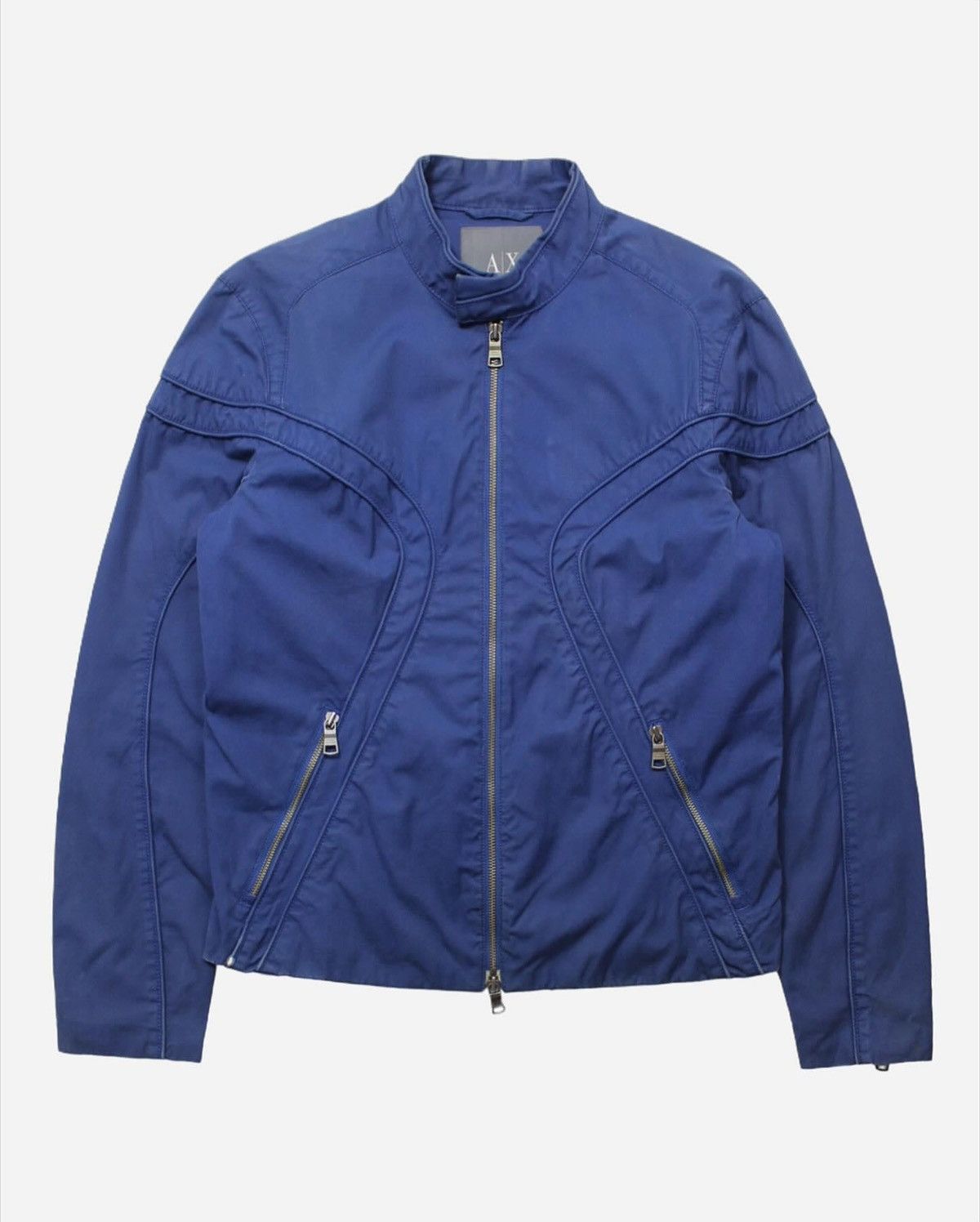 Armani Exchange 2000S ARMANI EXCHANGE RACER JACKET Size US M / EU 48-50 / 2 - 1 Thumbnail
