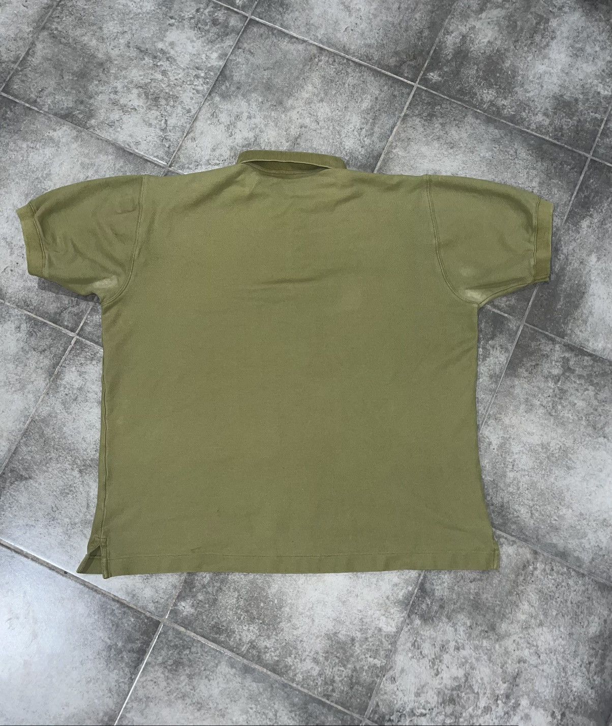 Patagonia Vintage Patagonia Men's Olive Green Short Sleeve Polo Shirt Size US M / EU 48-50 / 2 - 2 Thumbnail