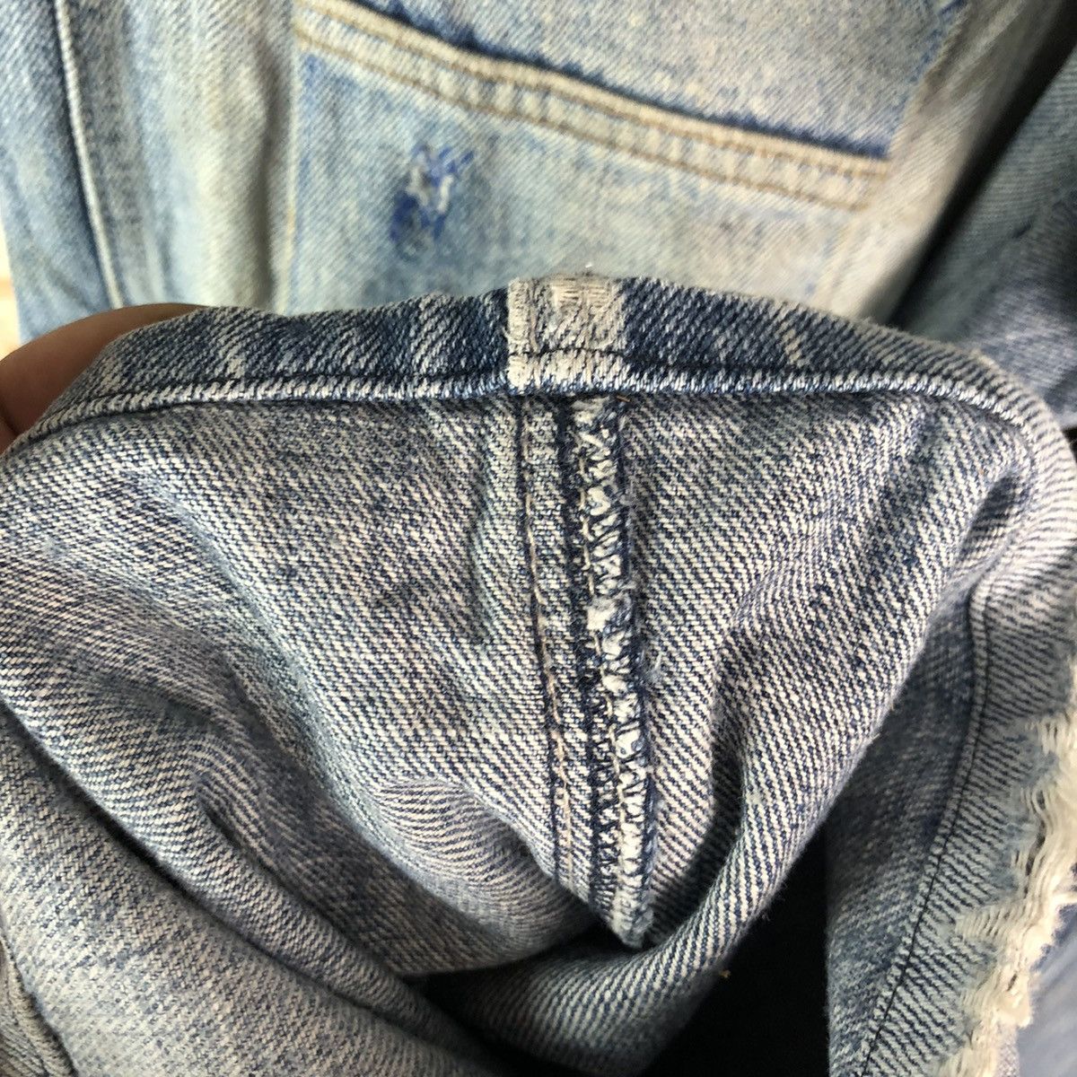 Japanese Brand Lot 29 Blue patchwork Distressed Denim Pants #A2152 Size US 36 / EU 52 - 13 Thumbnail