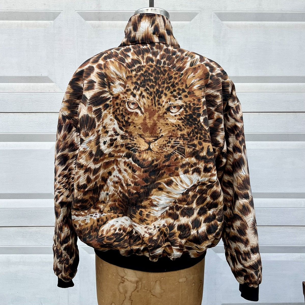Other Vintage Silk Leopard Bomber Size M / US 6-8 / IT 42-44 - 1 Thumbnail