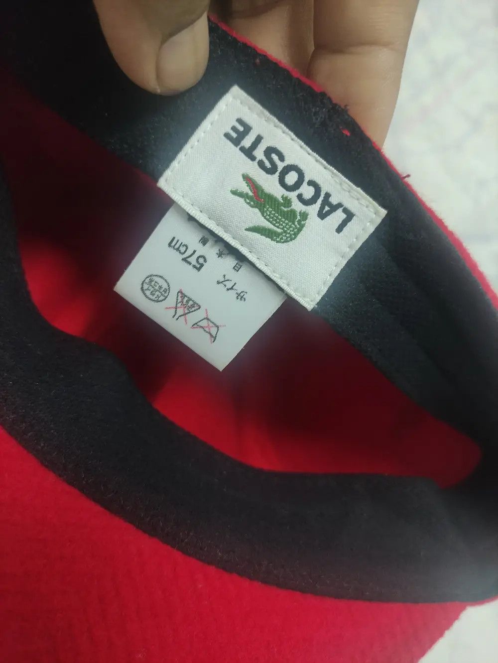Lacoste × Vintage LACOSTE VINTAGE WOOL FULLCAP Size ONE SIZE - 9 Thumbnail