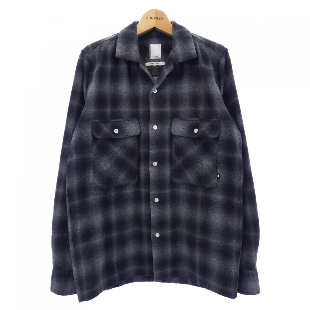 Other Other Liberaiders Check Shirt Cotton Dress Shirt 77101 DUTY FREE for USA Size ONE SIZE - 1 Thumbnail