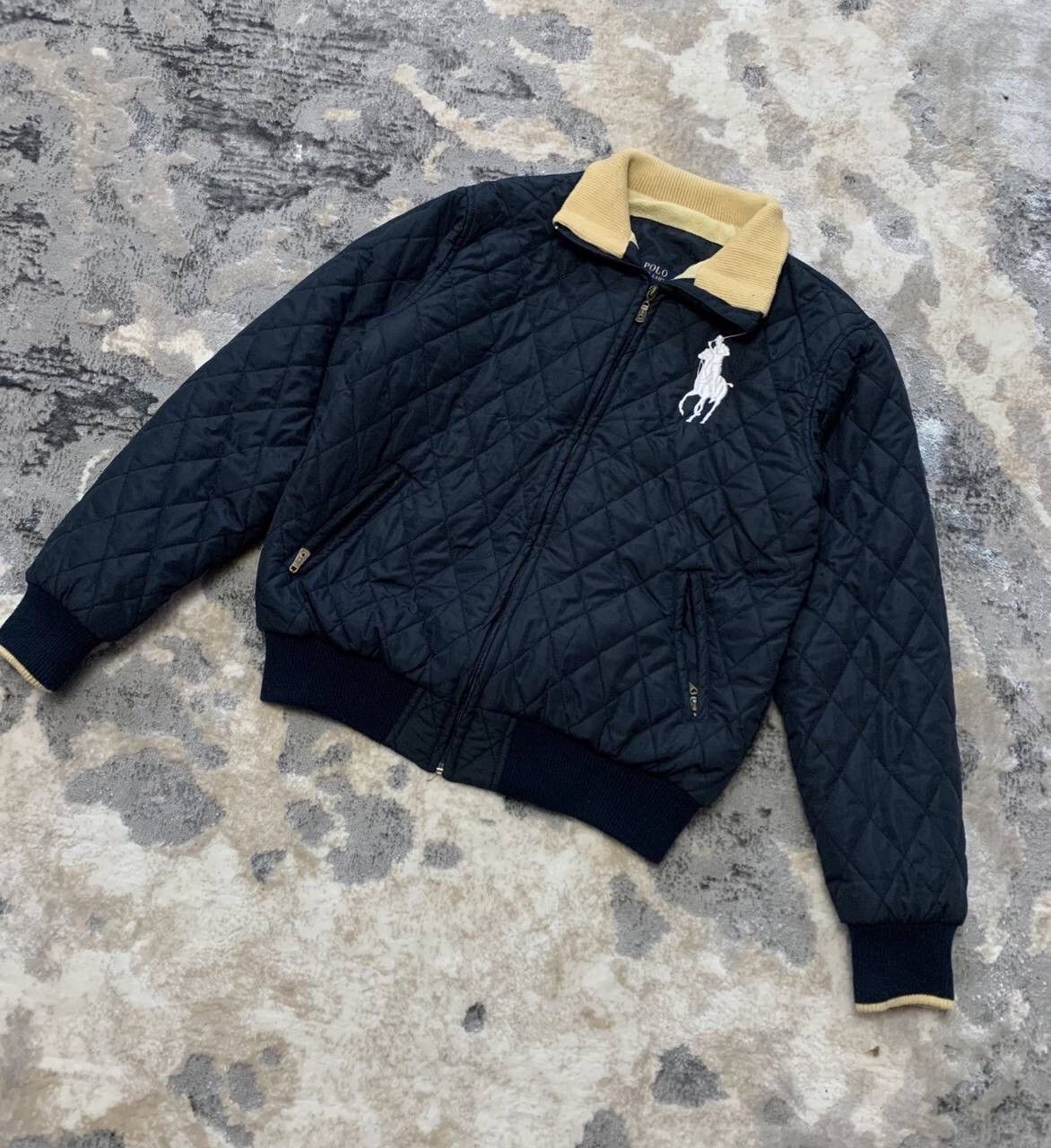 Vintage Polo Ralph Lauren RRL Rugby Bomber Jacket Big Pony
