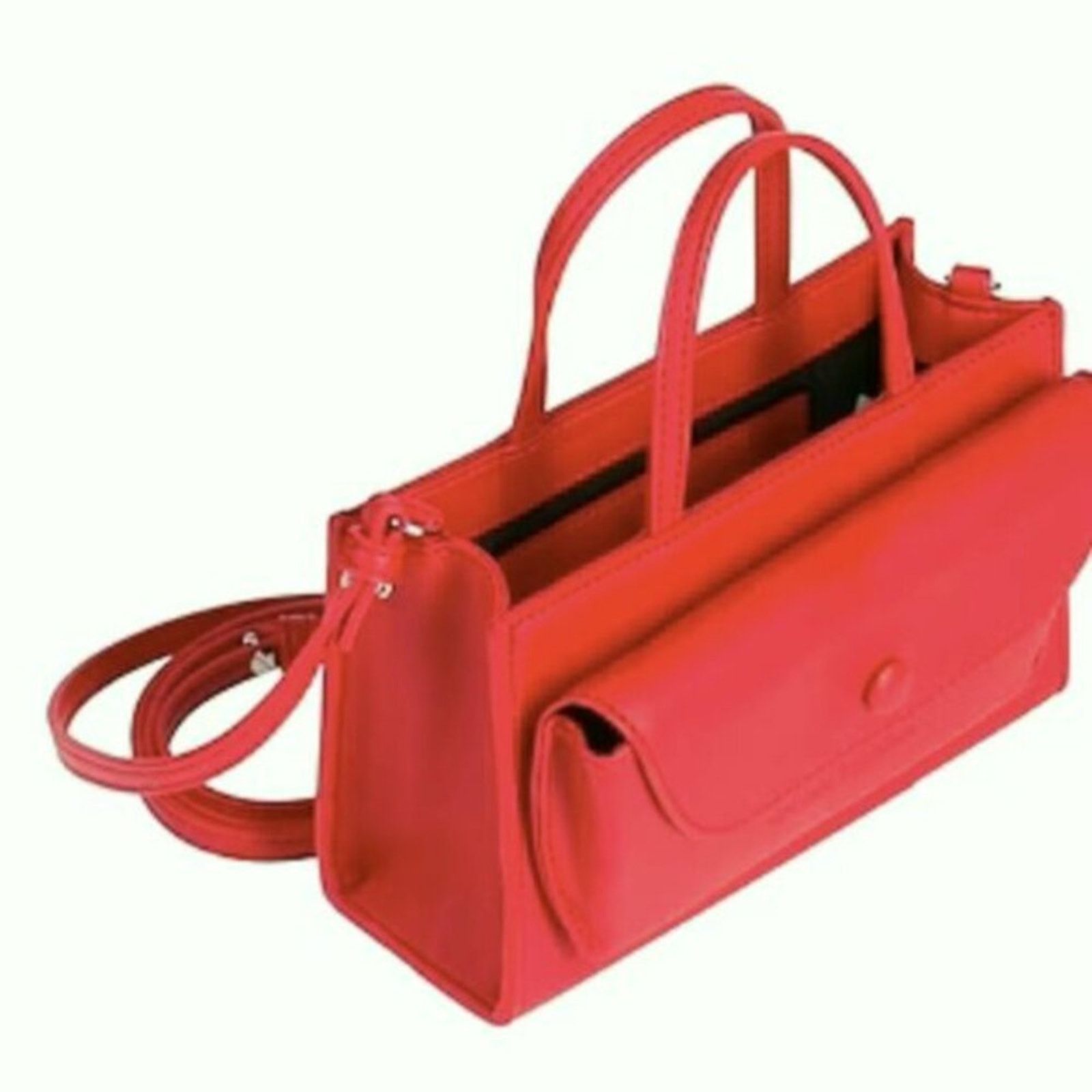 Opening Ceremony Opening Ceremony Red Razor Clam shoulder bag Size ONE SIZE - 3 Thumbnail