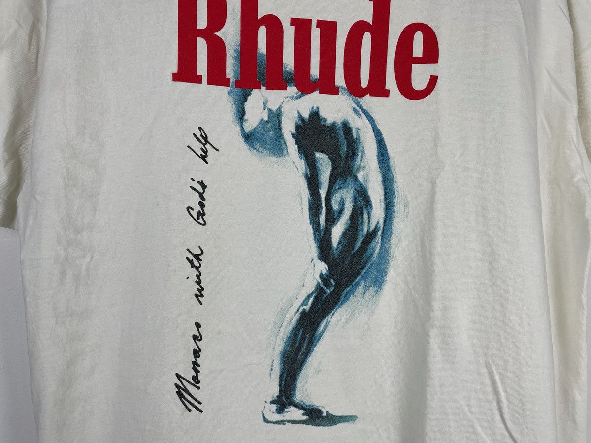 Rhude Rhude God Helps Me Tee Size US S / EU 44-46 / 1 - 5 Thumbnail