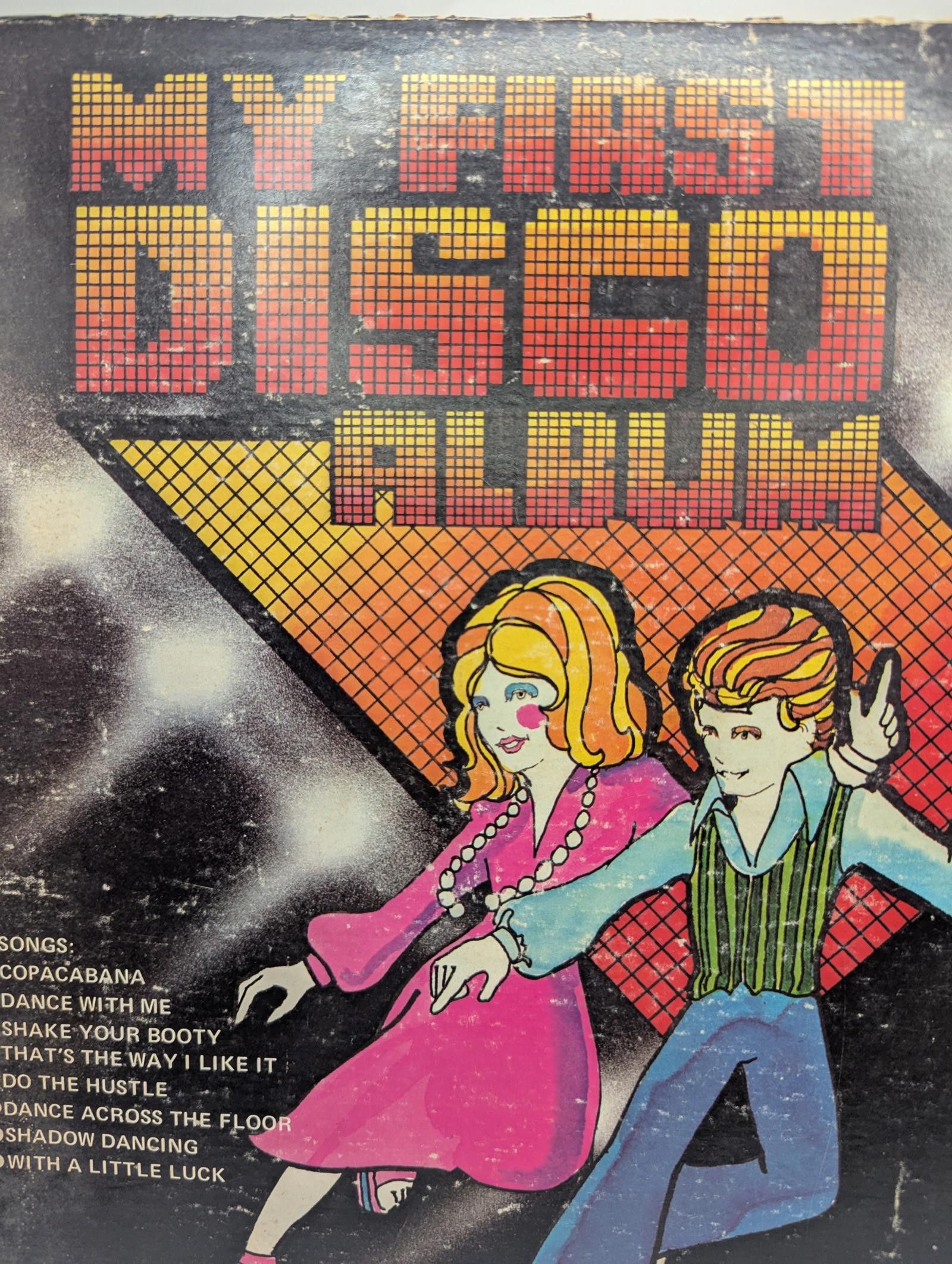 Designer Vintage My First Disco Album - Vinyl Record - Kid Stuff Size ONE SIZE - 2 Thumbnail