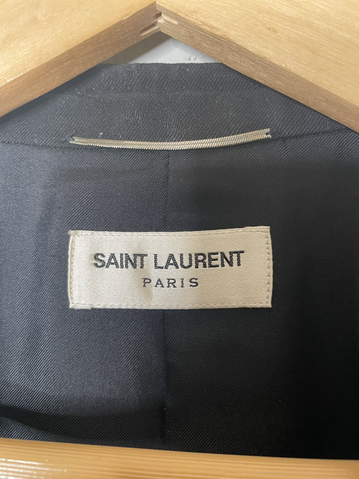 Hedi Slimane × Saint Laurent Paris Saint Laurent Allover Star Print 2B Blazer Jacket size 46 Size 46R - 5 Thumbnail