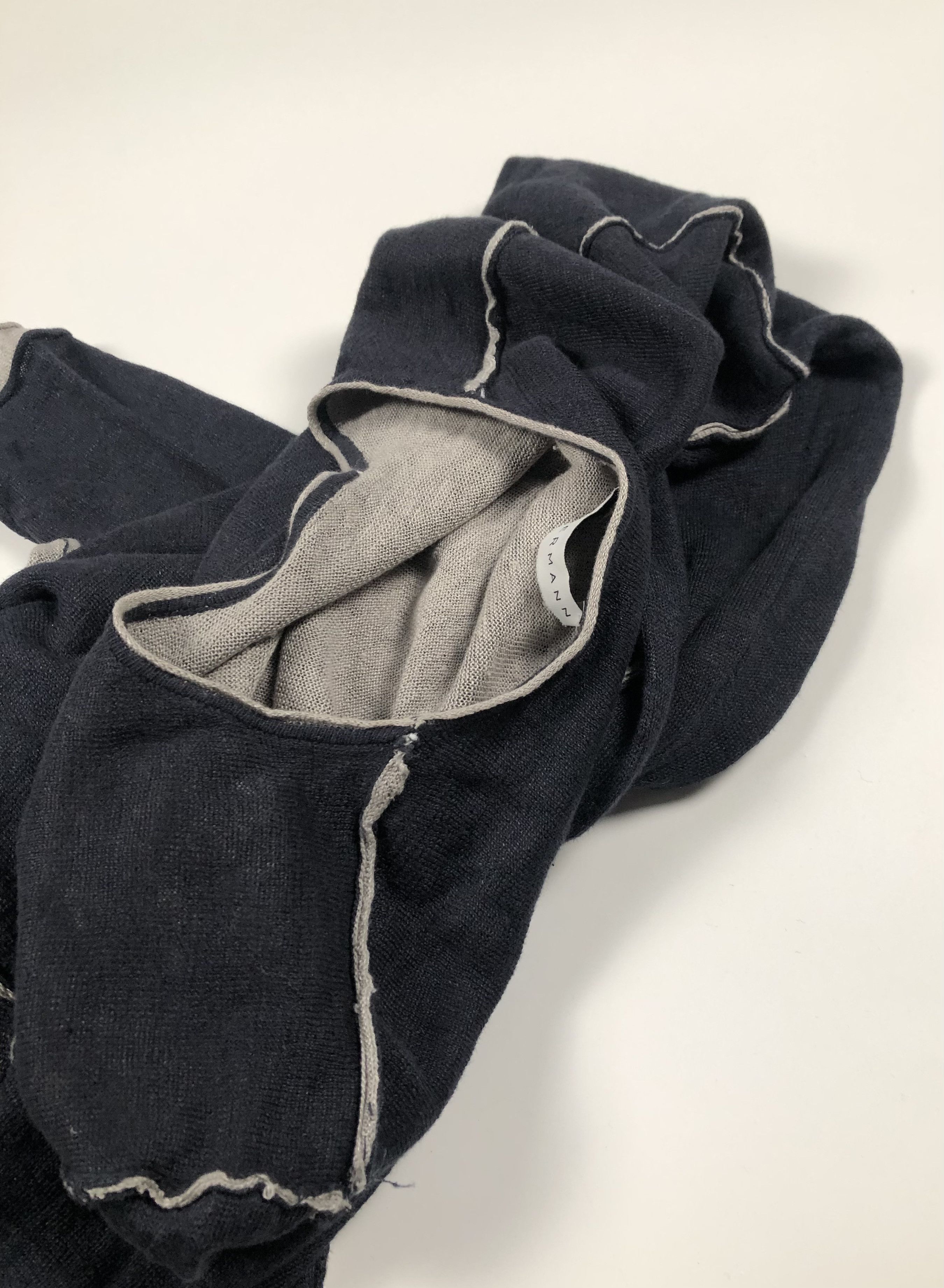 Other KIEFERMANN Double Layer Avant-Garde Sweater Size US L / EU 52-54 / 3 - 7 Thumbnail