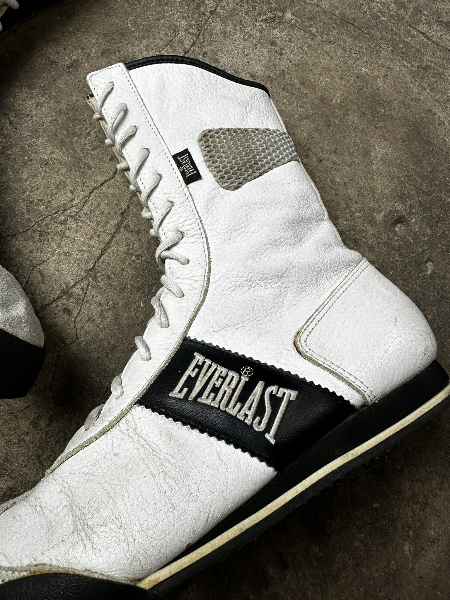 Everlast Rare Y2k Everlast Boxing High Leather Boots 2000s Size US 6.5 / IT 36.5 - 4 Thumbnail