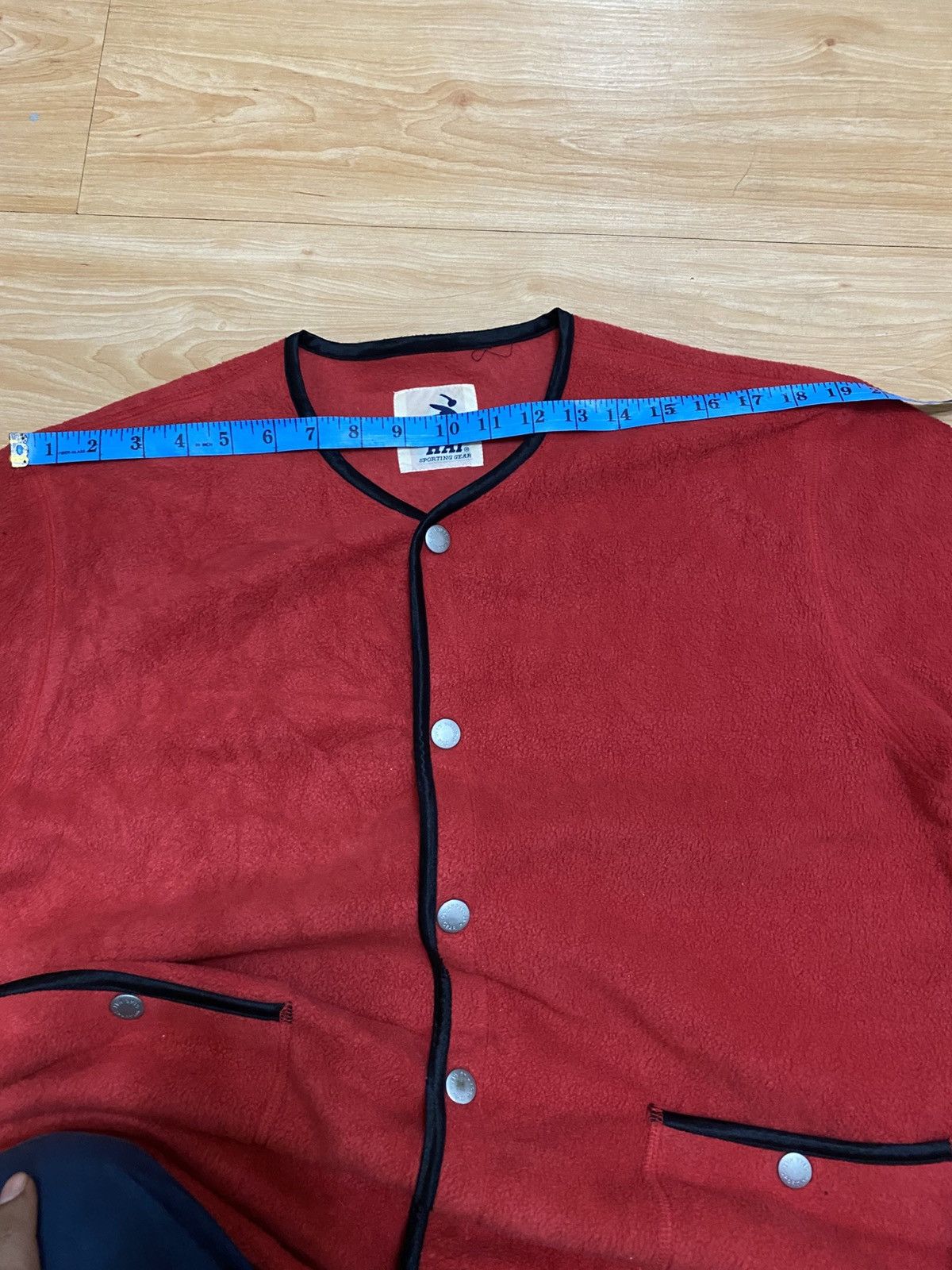 Hai Sporting Gear Vintage hai sporting gear fleece sweater snap button Size US L / EU 52-54 / 3 - 11 Thumbnail