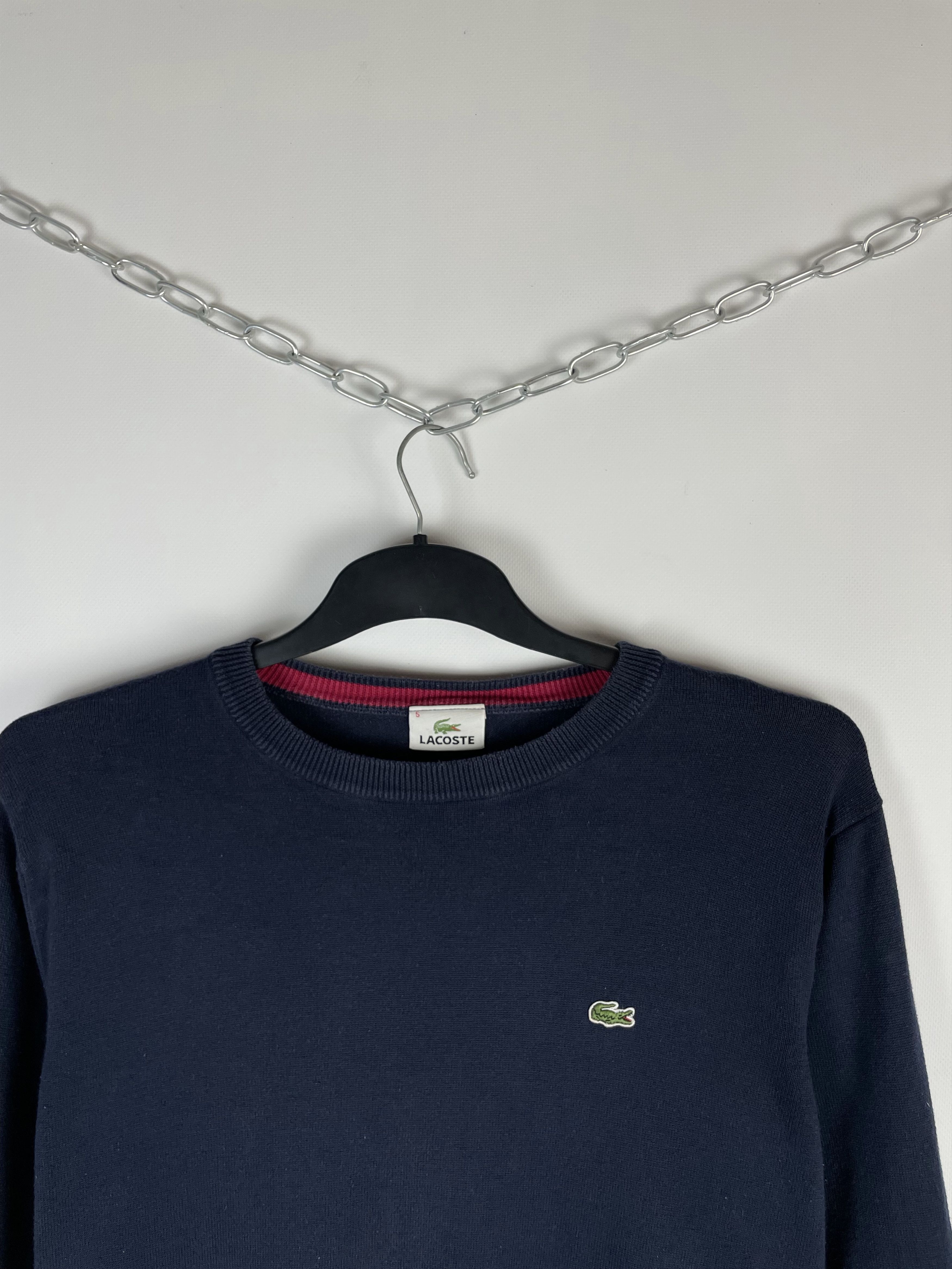 Lacoste Lacoste Vintage Check Knit Sweater Size US M / EU 48-50 / 2 - 3 Thumbnail