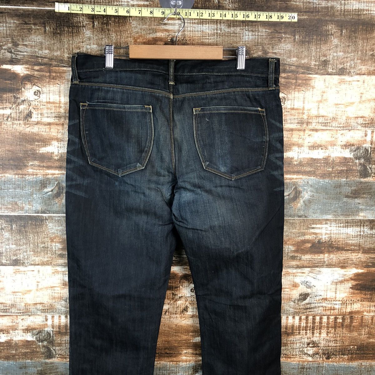 Gap DL Gap Black Denim Jeans Pants #C148 Size US 33 - 13 Thumbnail