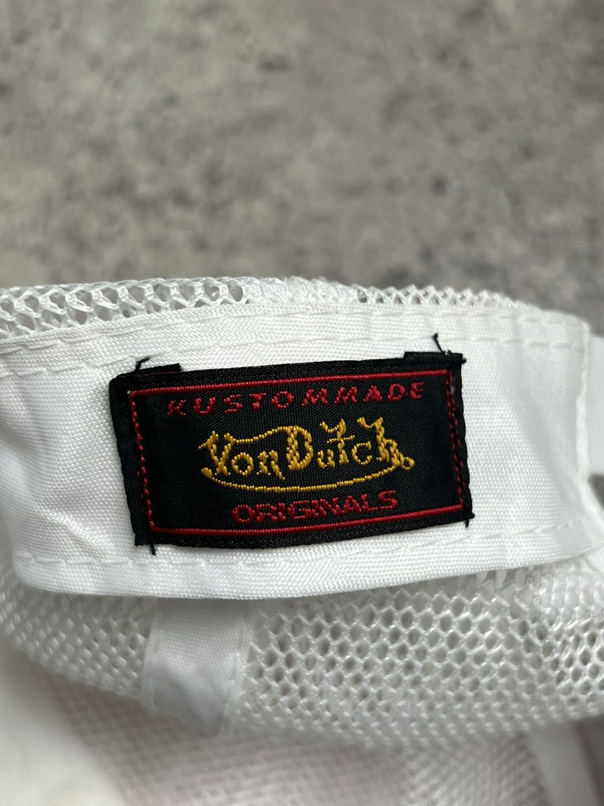 Von Dutch Von Dutch Cap hat trucker mohair classic logo Size ONE SIZE - 5 Thumbnail
