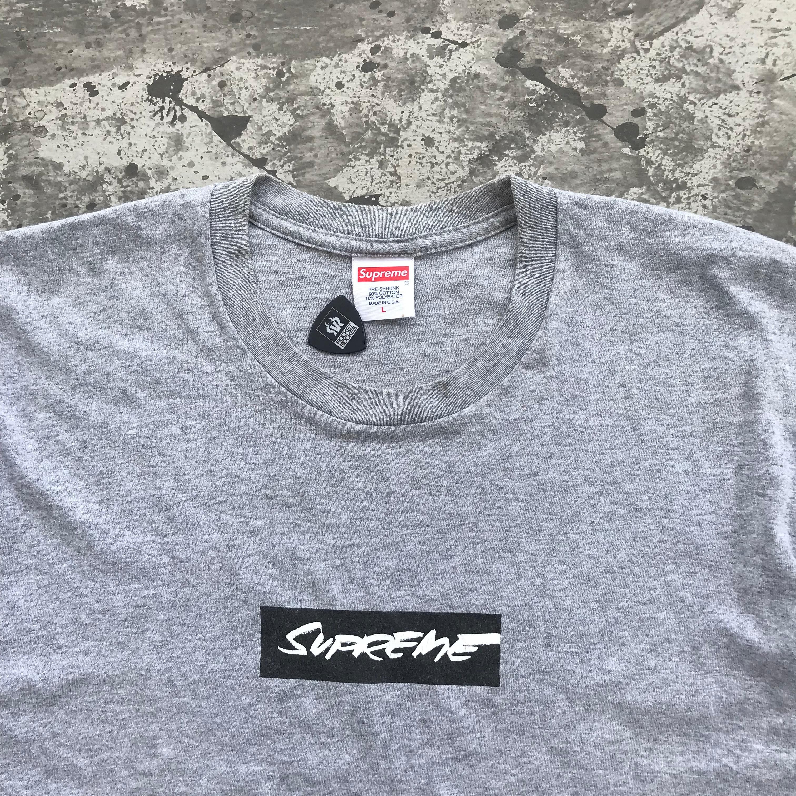 Futura × Supreme Supreme Futura SS24 Futura Box Logo Grey Size US L / EU 52-54 / 3 - 2 Thumbnail