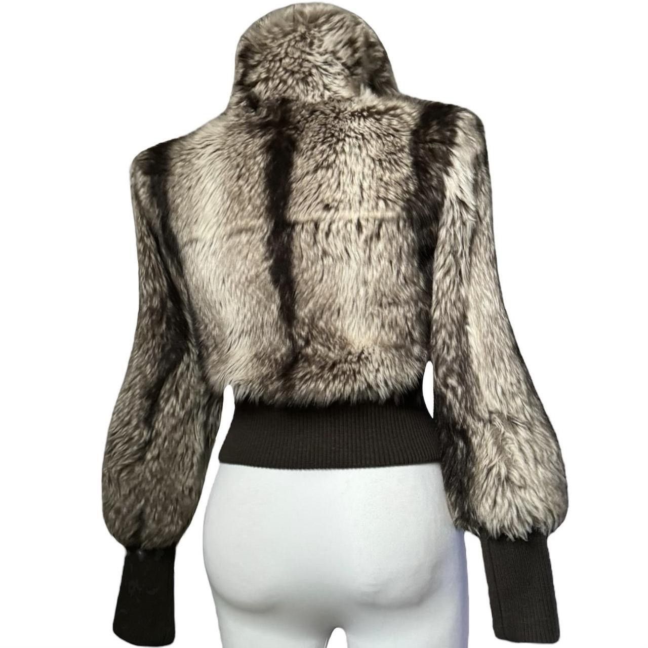 Vintage Sick fur jacket with cinched inserts at the waist Size S / US 4 / IT 40 - 2 Thumbnail