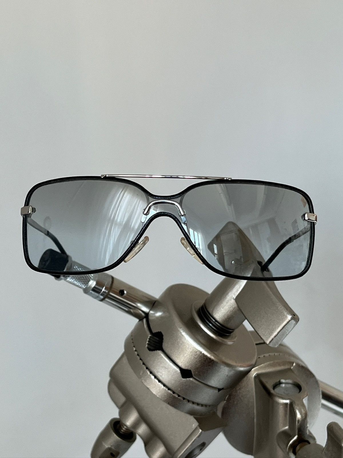 Dior Dior 2001 Mini-Motard clear shield sunglasses | Grailed