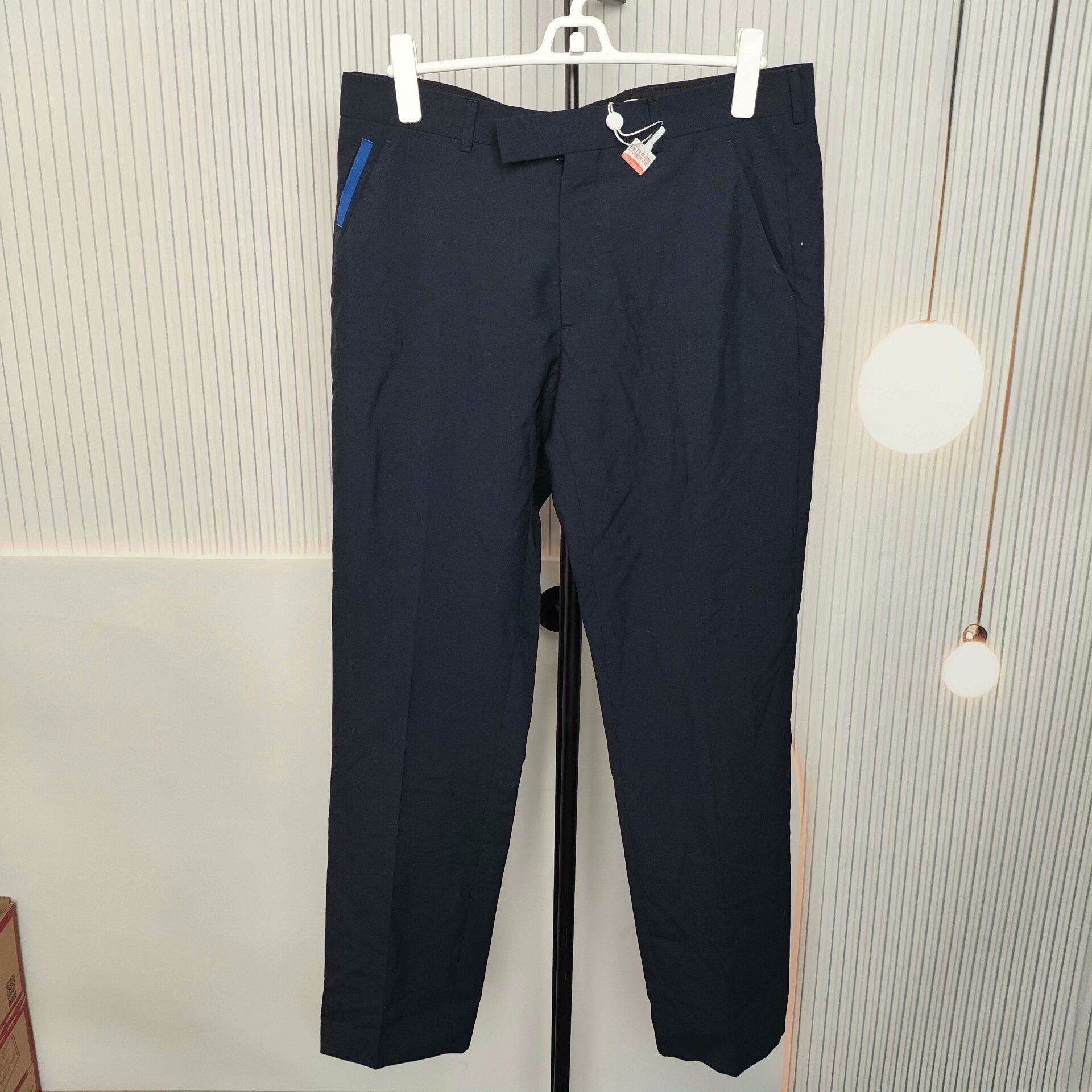 Dior Dior Men's Dark Blue Casual Pants 48 Size US 32 / EU 48 - 1 Thumbnail