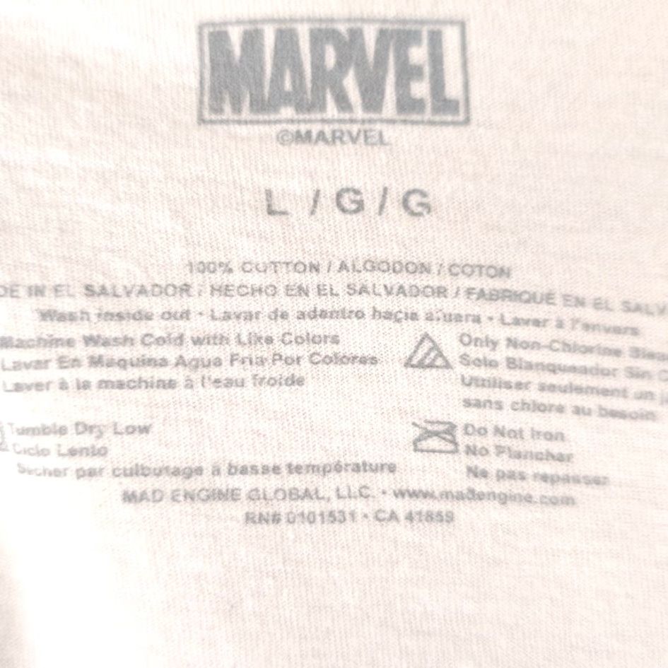 Vintage Black Panther T Shirt Mens Size Large White Wakanda Marvel Comics Movie Promo Size US L / EU 52-54 / 3 - 5 Thumbnail