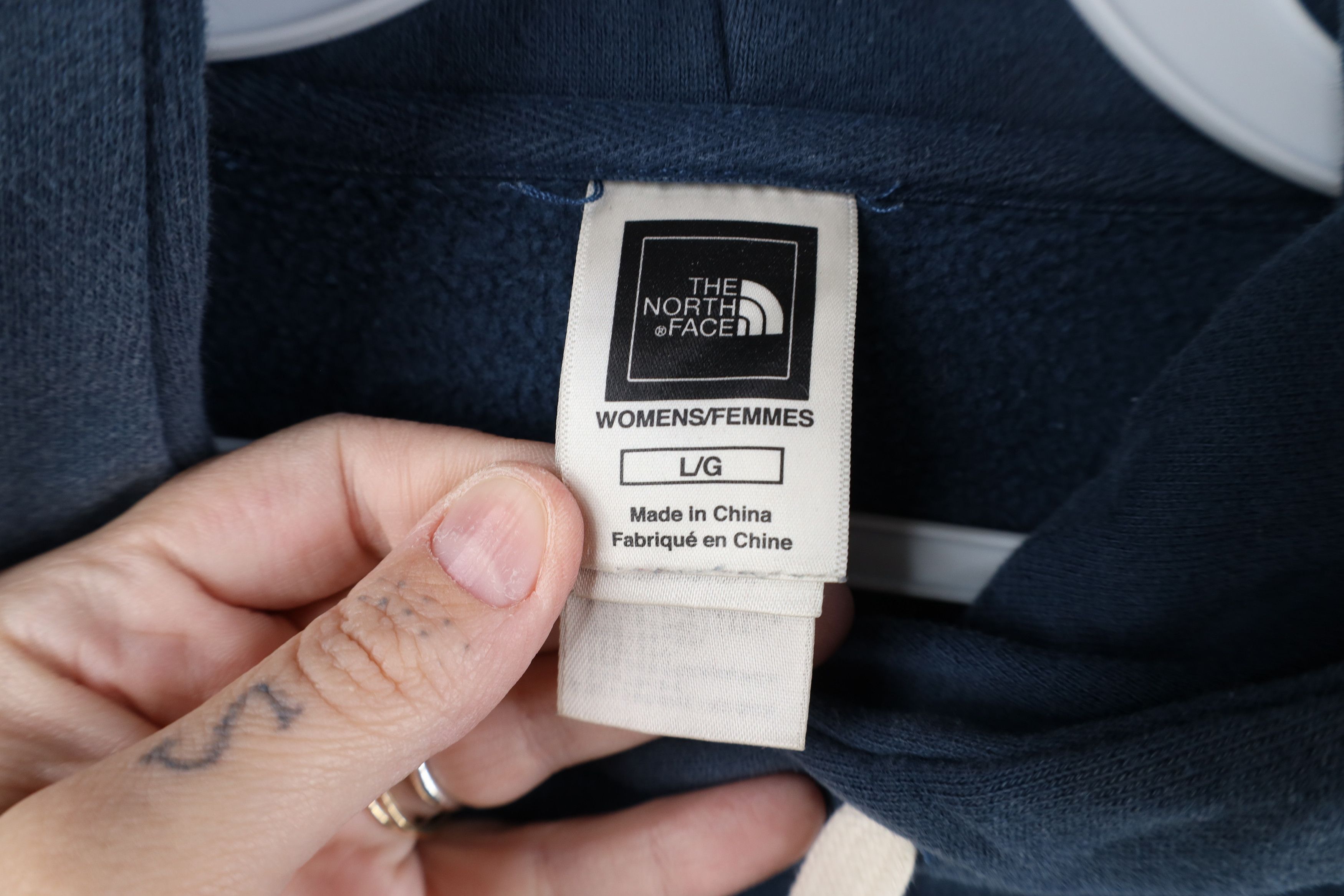 The North Face Vintage Y2K The North Face Big Logo Hoodie Sweatshirt Size L / US 10 / IT 46 - 8 Thumbnail