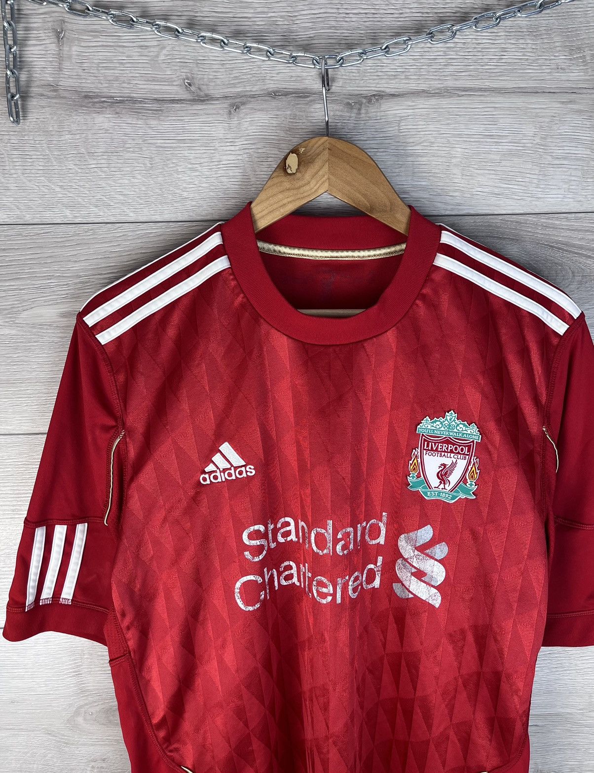 Adidas Vintage men soccer shirts Adidas FC Liverpool size L #7 SYM Size US L / EU 52-54 / 3 - 5 Thumbnail