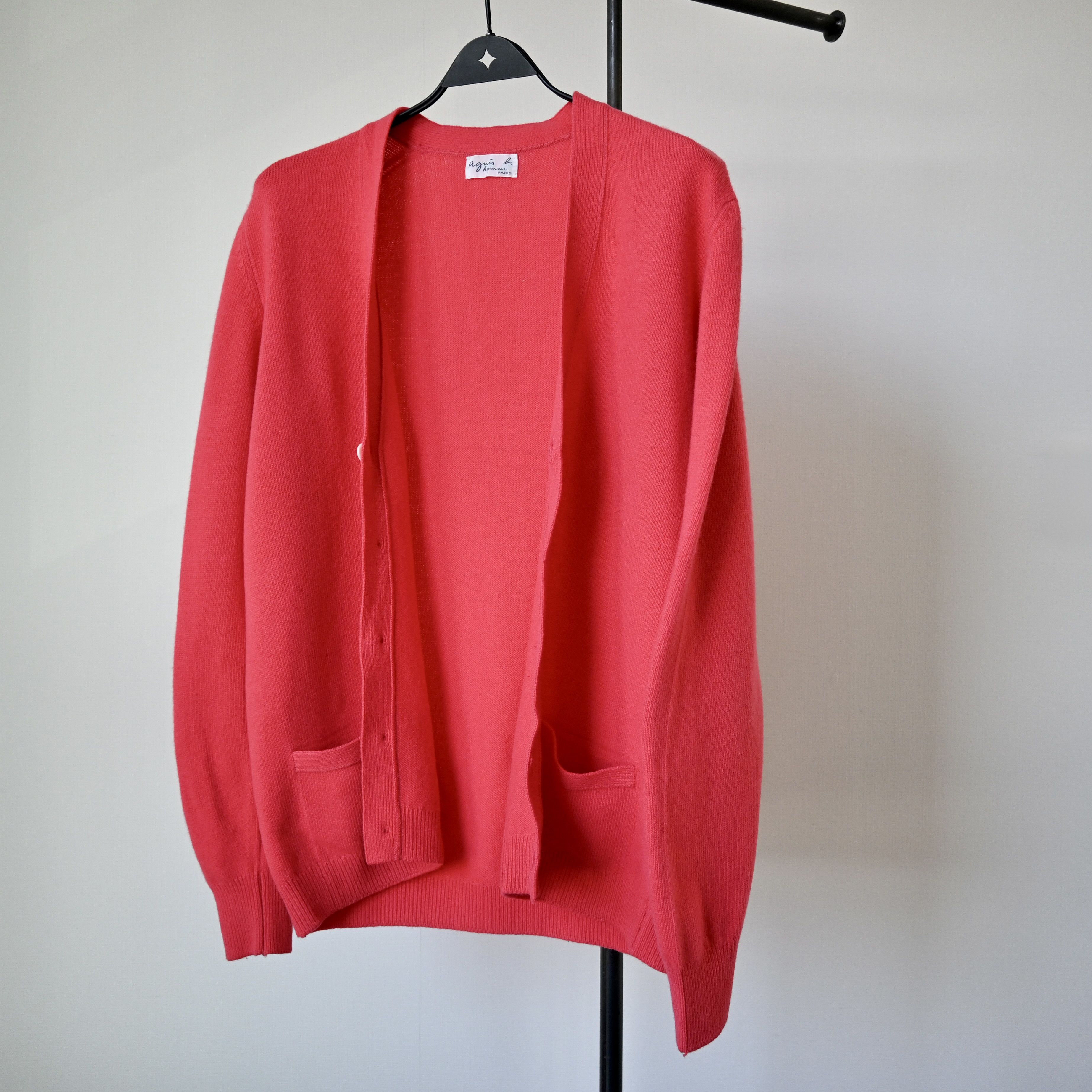 agnes b. VTG 1980s Agnes b. geelong wool cardigan made in Scotland Size US L / EU 52-54 / 3 - 23 Thumbnail