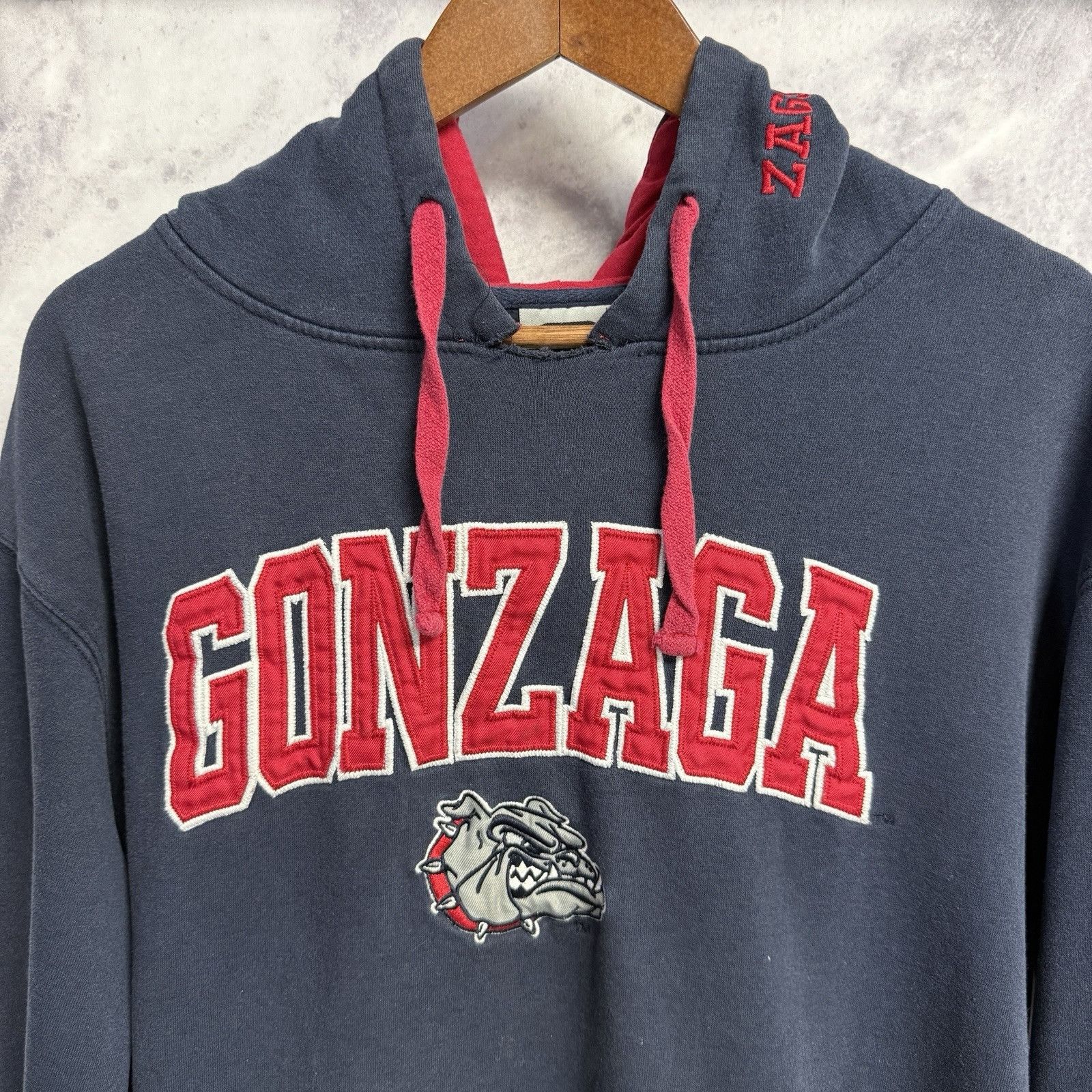 Other Gonzaga University Hoodie Sweatshirt Mens XL Blue Embroidere Size US XL / EU 56 / 4 - 3 Thumbnail