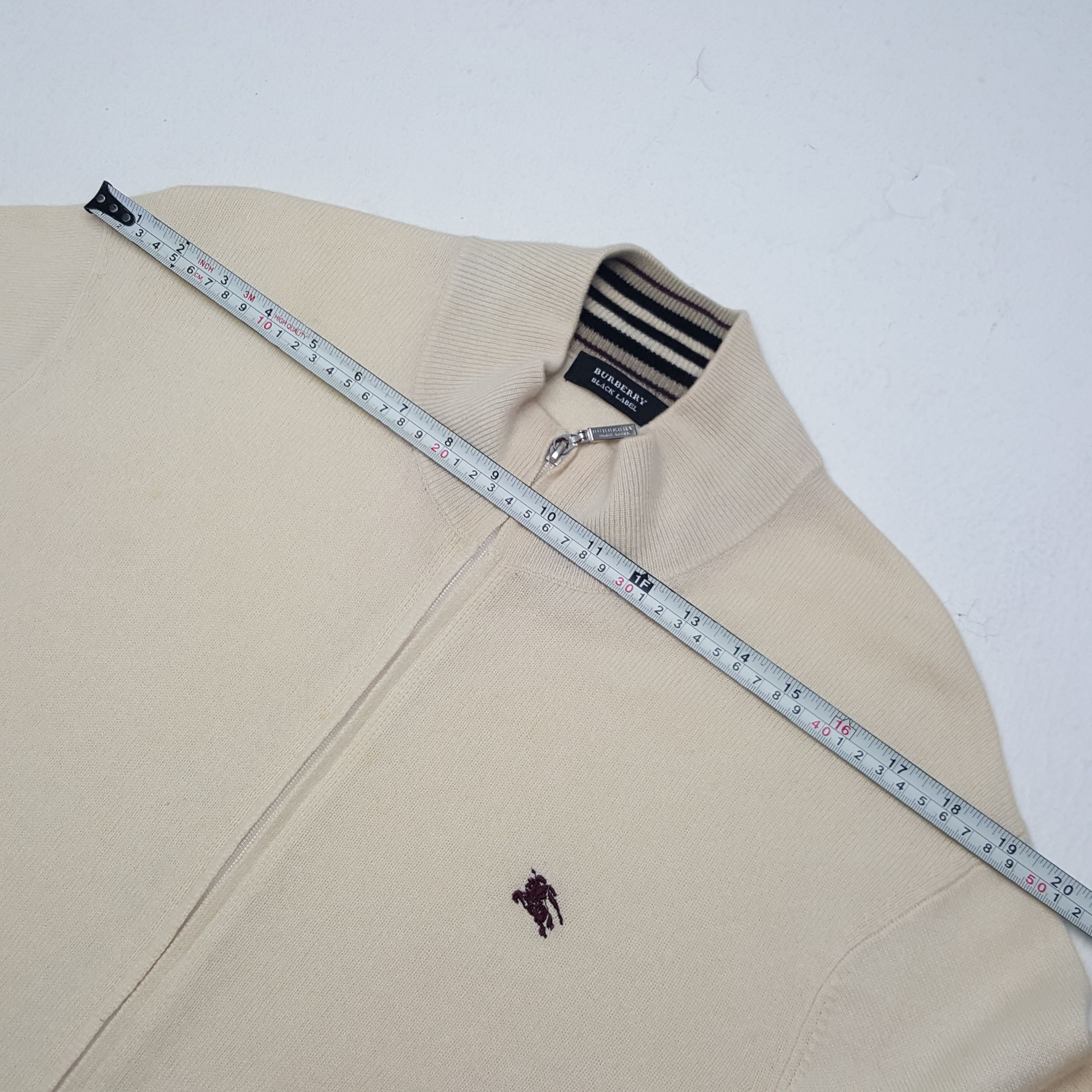 Burberry × Japanese Brand × Vintage Vintage Burberry Black Label Nova Check Zipper Sweatshirt Size US M / EU 48-50 / 2 - 5 Thumbnail
